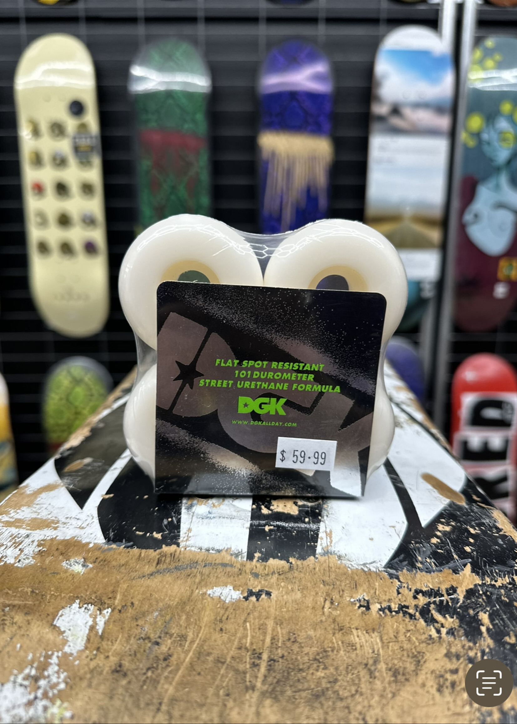 DGK DGK - Guadalupe Wheels - 52mm 101a