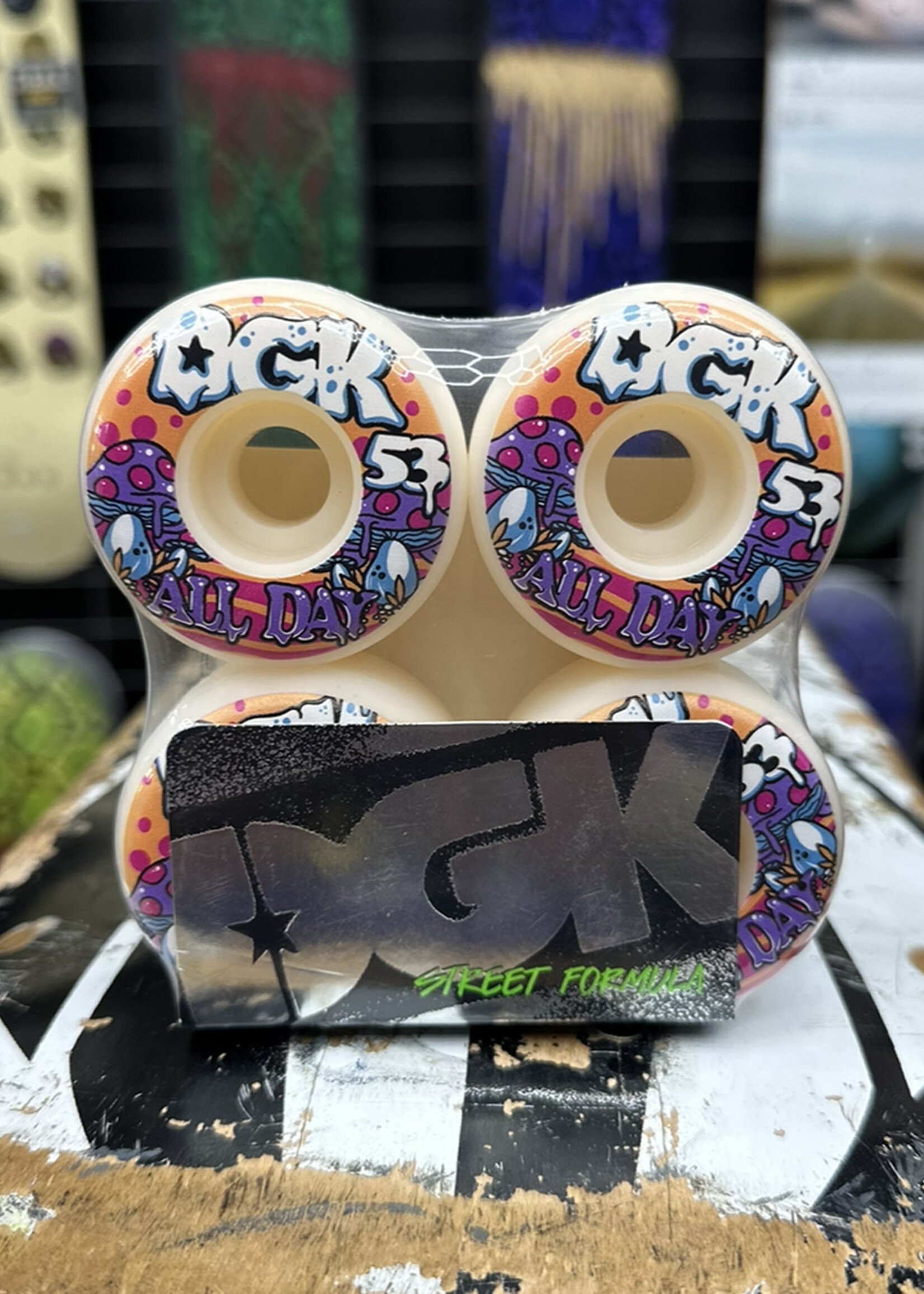 DGK DGK - Sunshine Mushroom Wheels - 53mm 101a