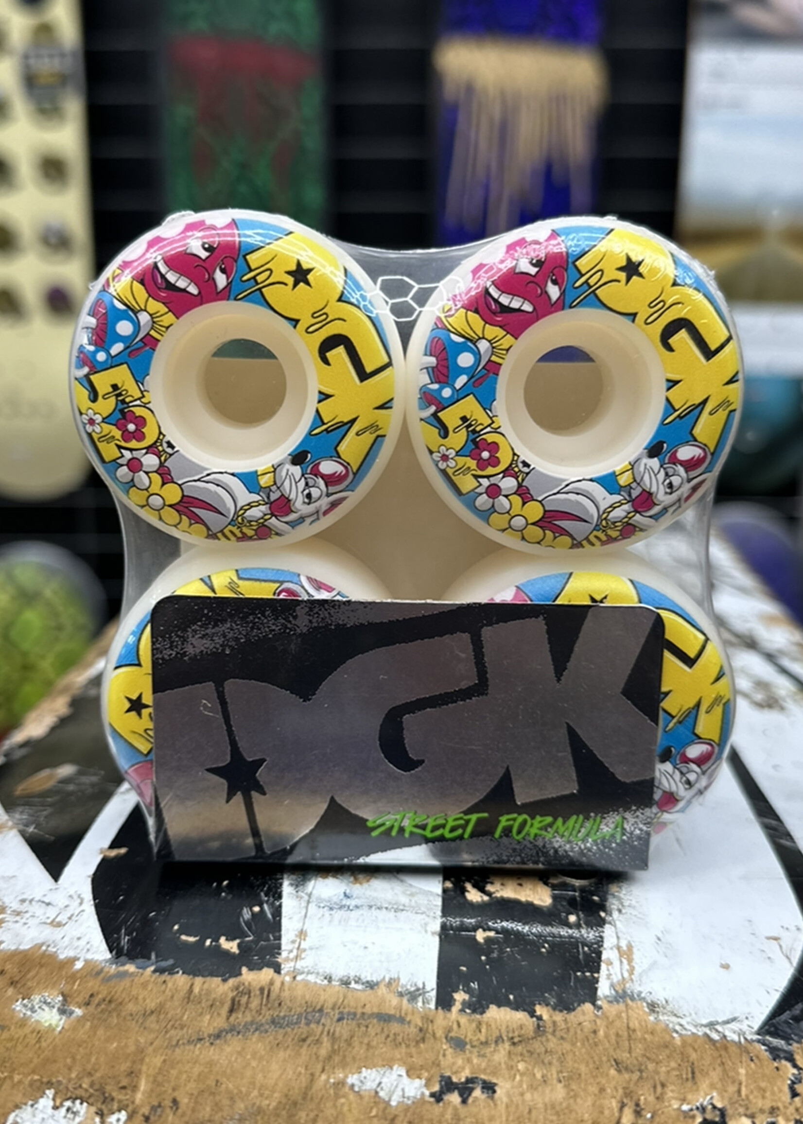 DGK DGK - Shroomys Wheels - 52mm 101a