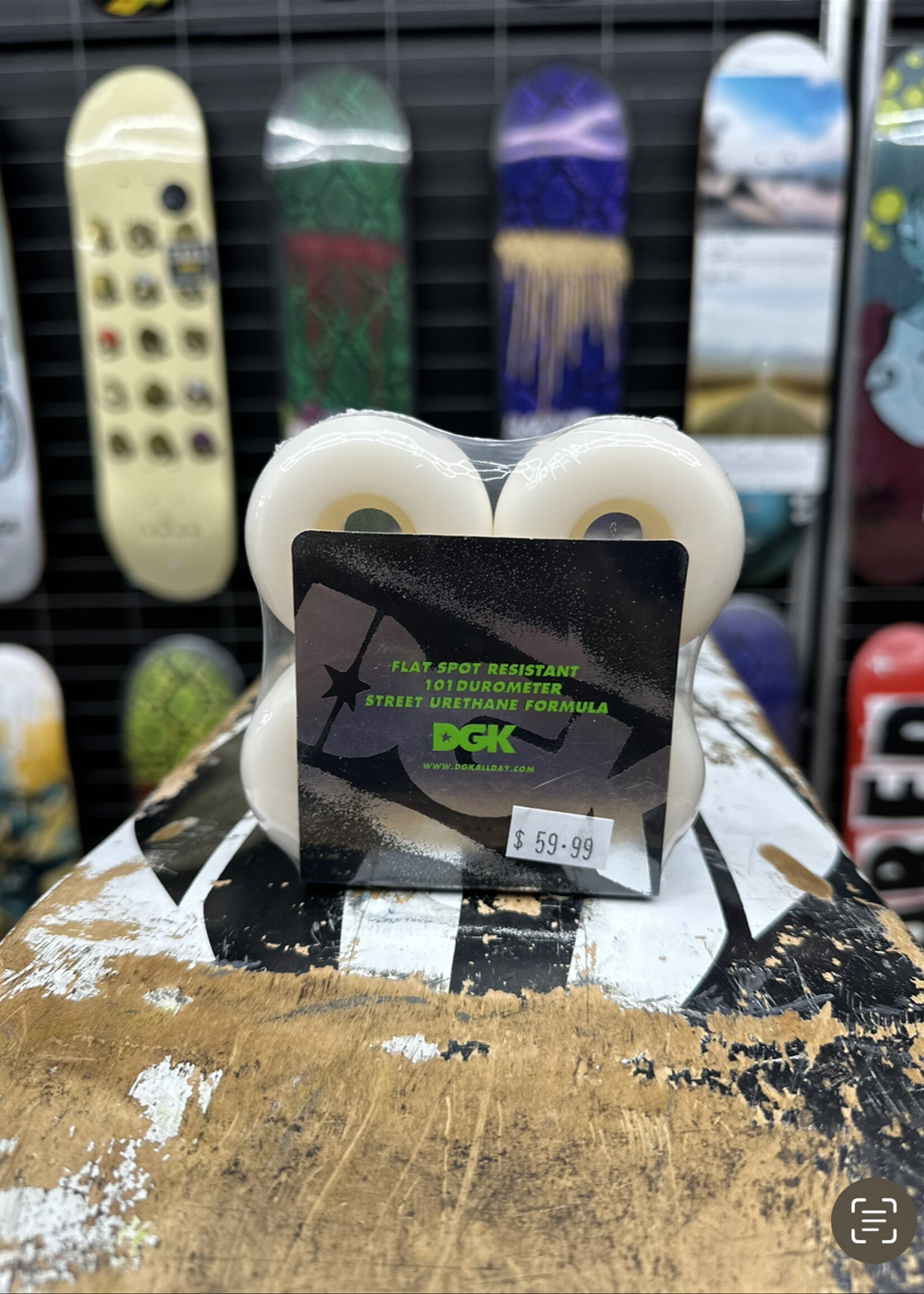 DGK DGK - Shroomys Wheels - 52mm 101a