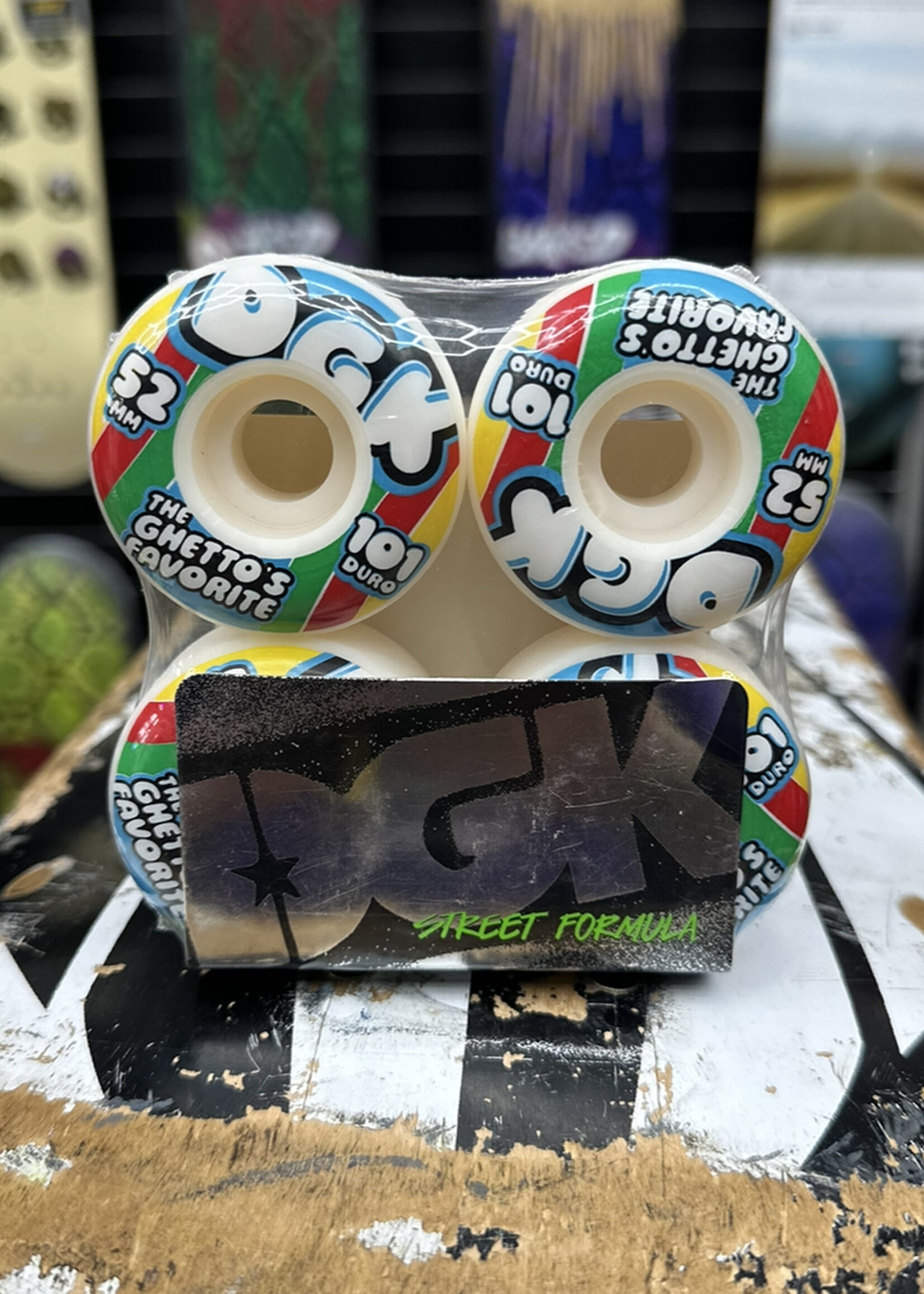 DGK DGK - Puff Wheels - 52mm 101a