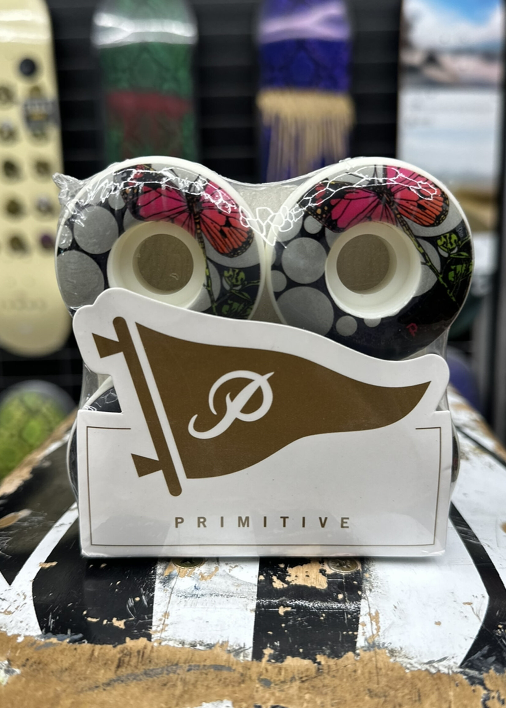 PRIMITIVE PRIMITIVE - Paul Rodriguez Butterfly Cycles Wheels - 101a 52mm