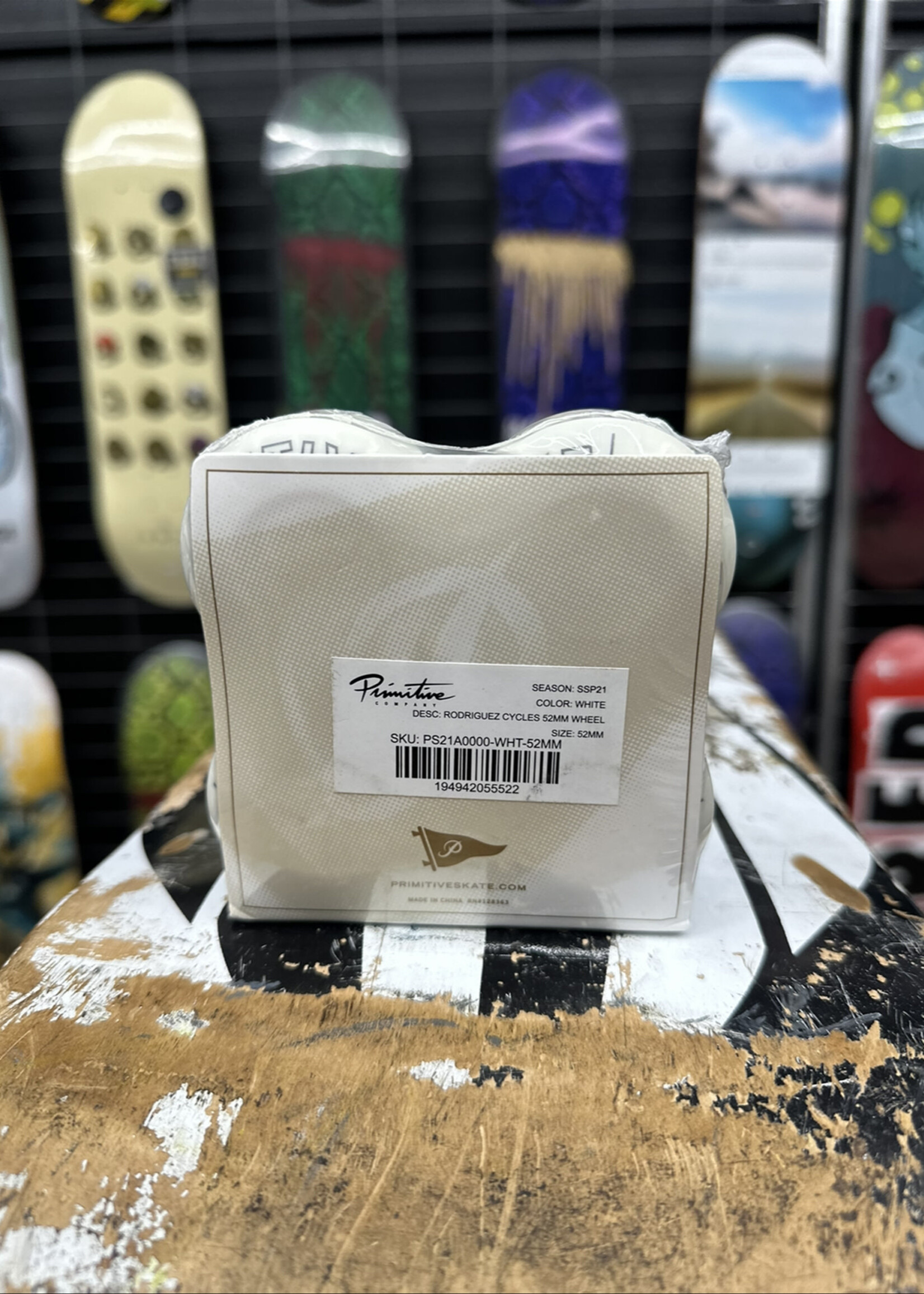 PRIMITIVE PRIMITIVE - Paul Rodriguez Butterfly Cycles Wheels - 101a 52mm