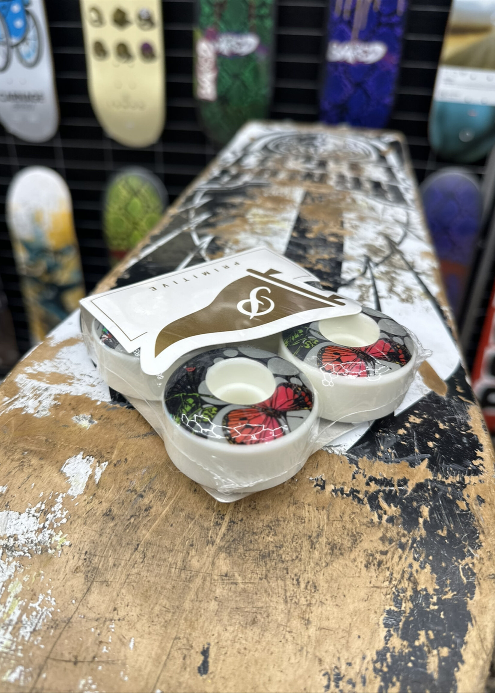 PRIMITIVE PRIMITIVE - Paul Rodriguez Butterfly Cycles Wheels - 101a 52mm