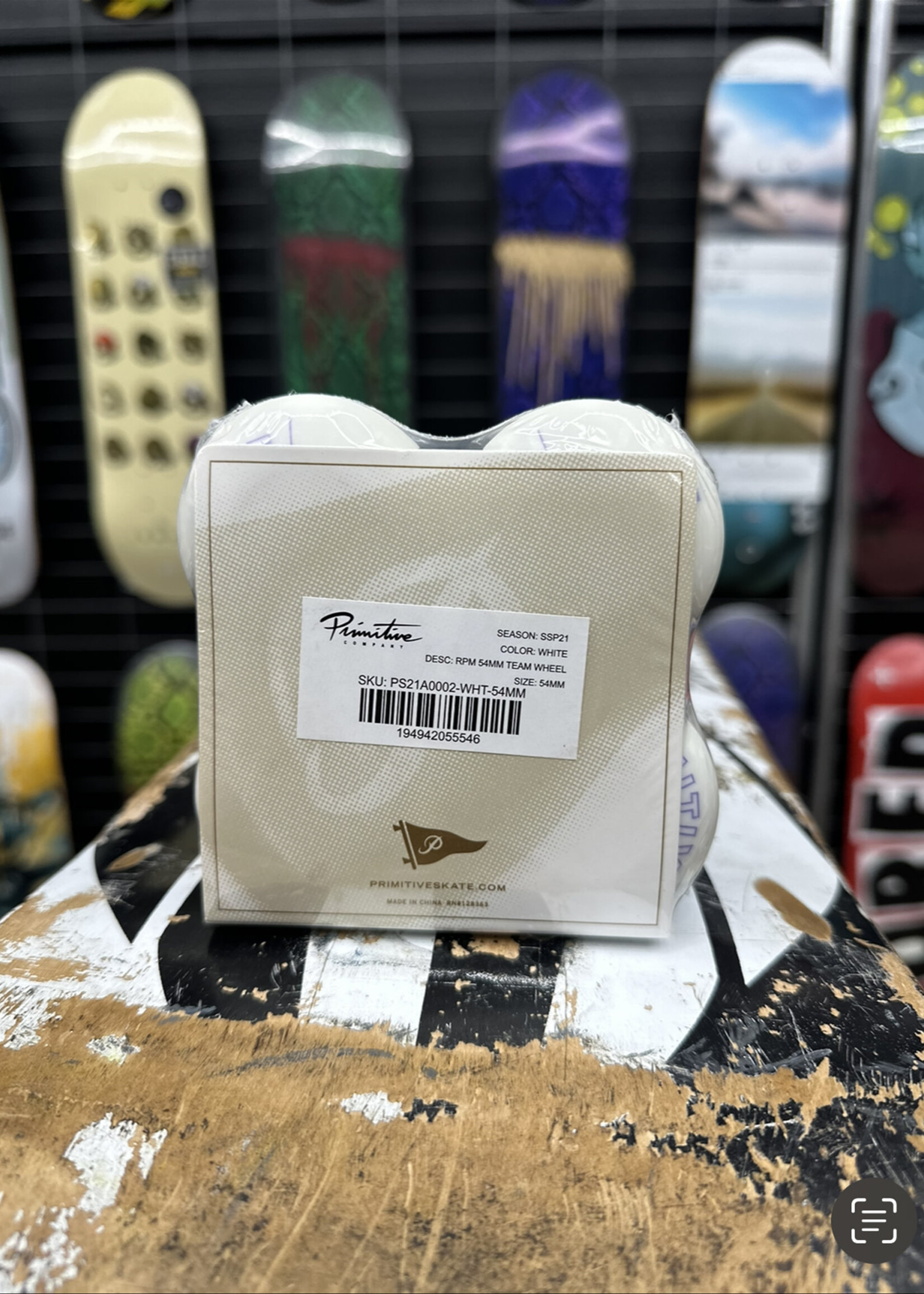 PRIMITIVE PRIMITIVE - RPM Skyline R34 Wheels - 101a 54mm