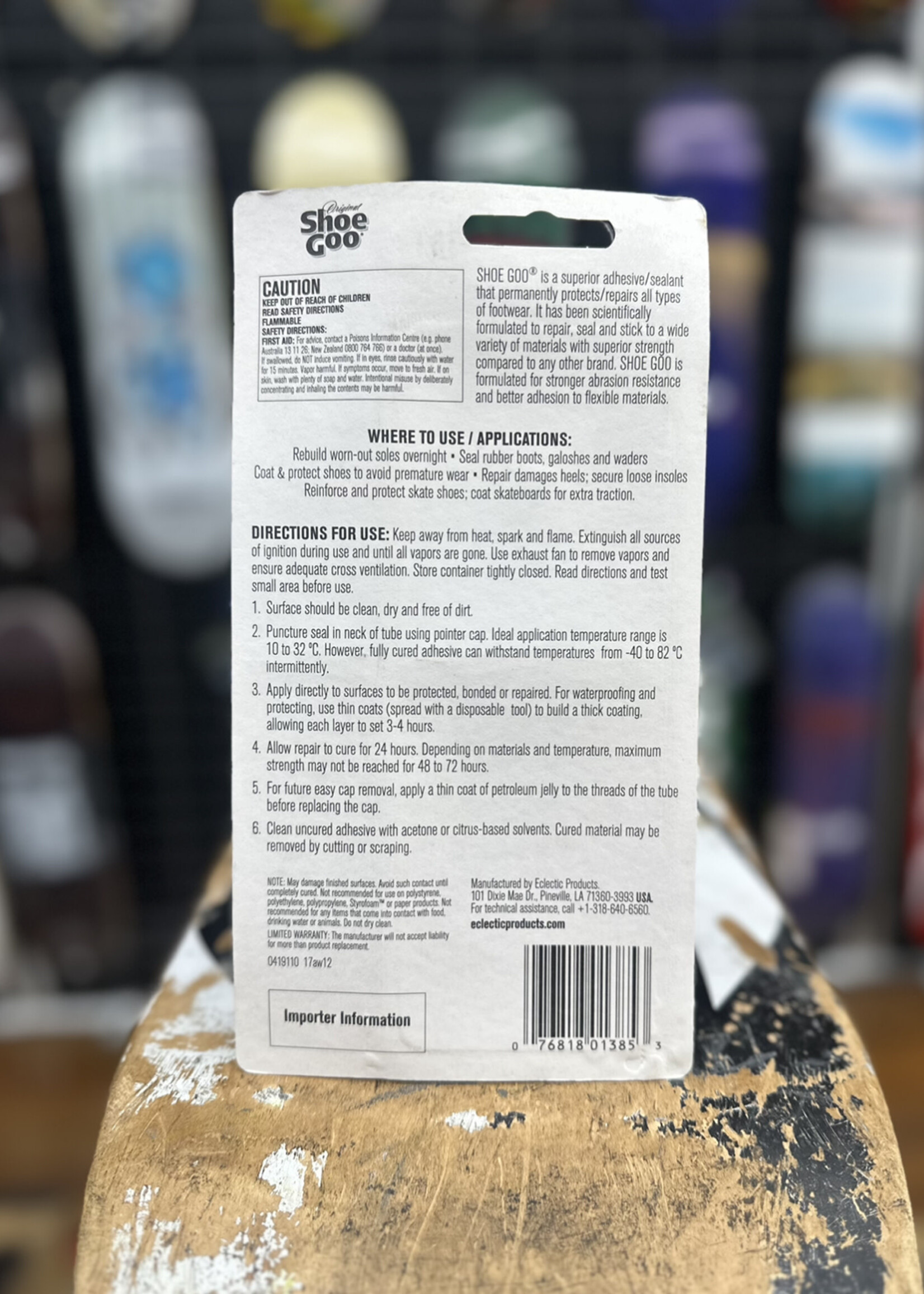 Shoe Goo SHOE GOO - Original Clear 3.7oz - Large 105.6g