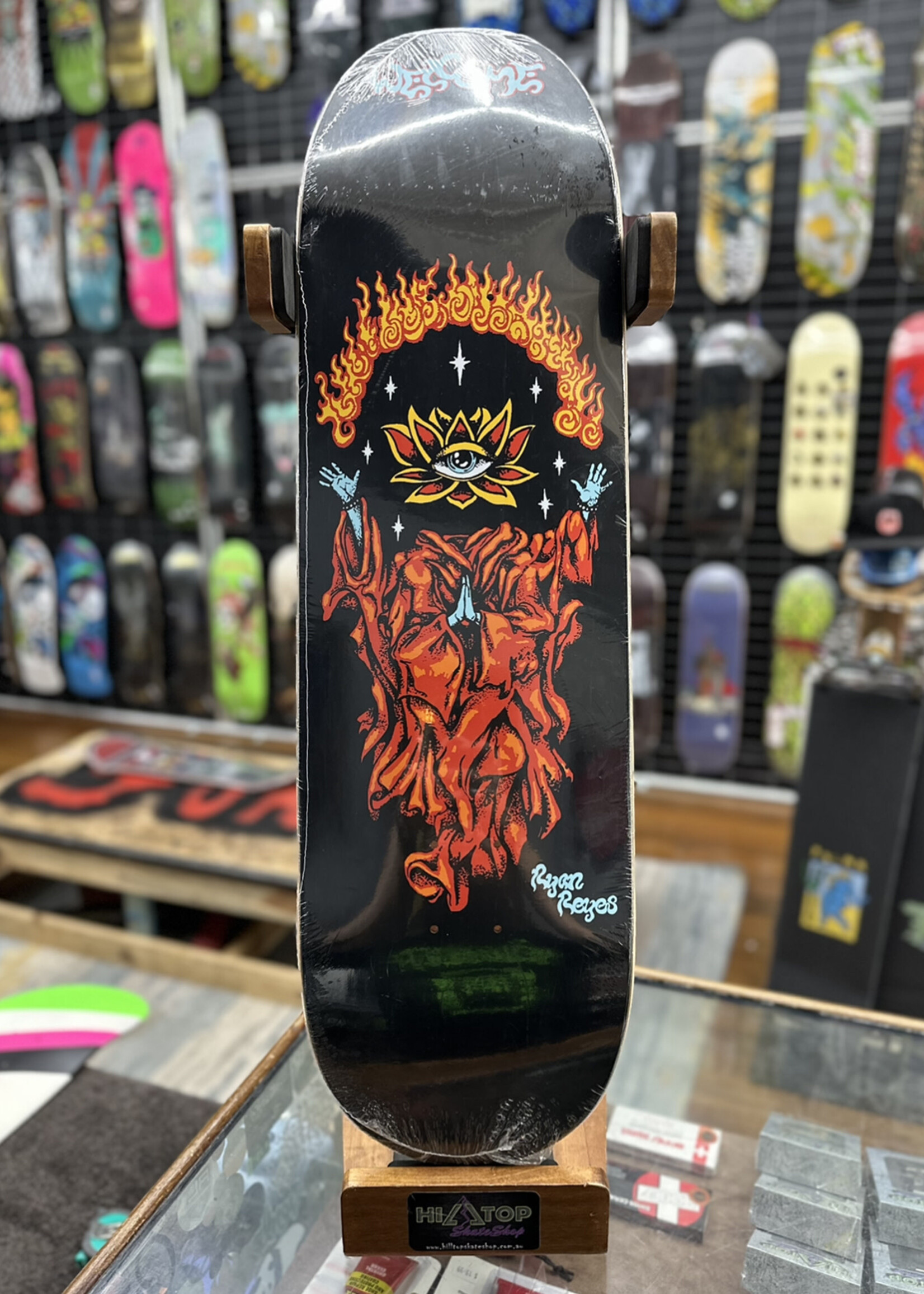 Welcome WELCOME SKATEBOARDS - Rebirth on Baculus 2 Black Ryan Reyes - 9.0"