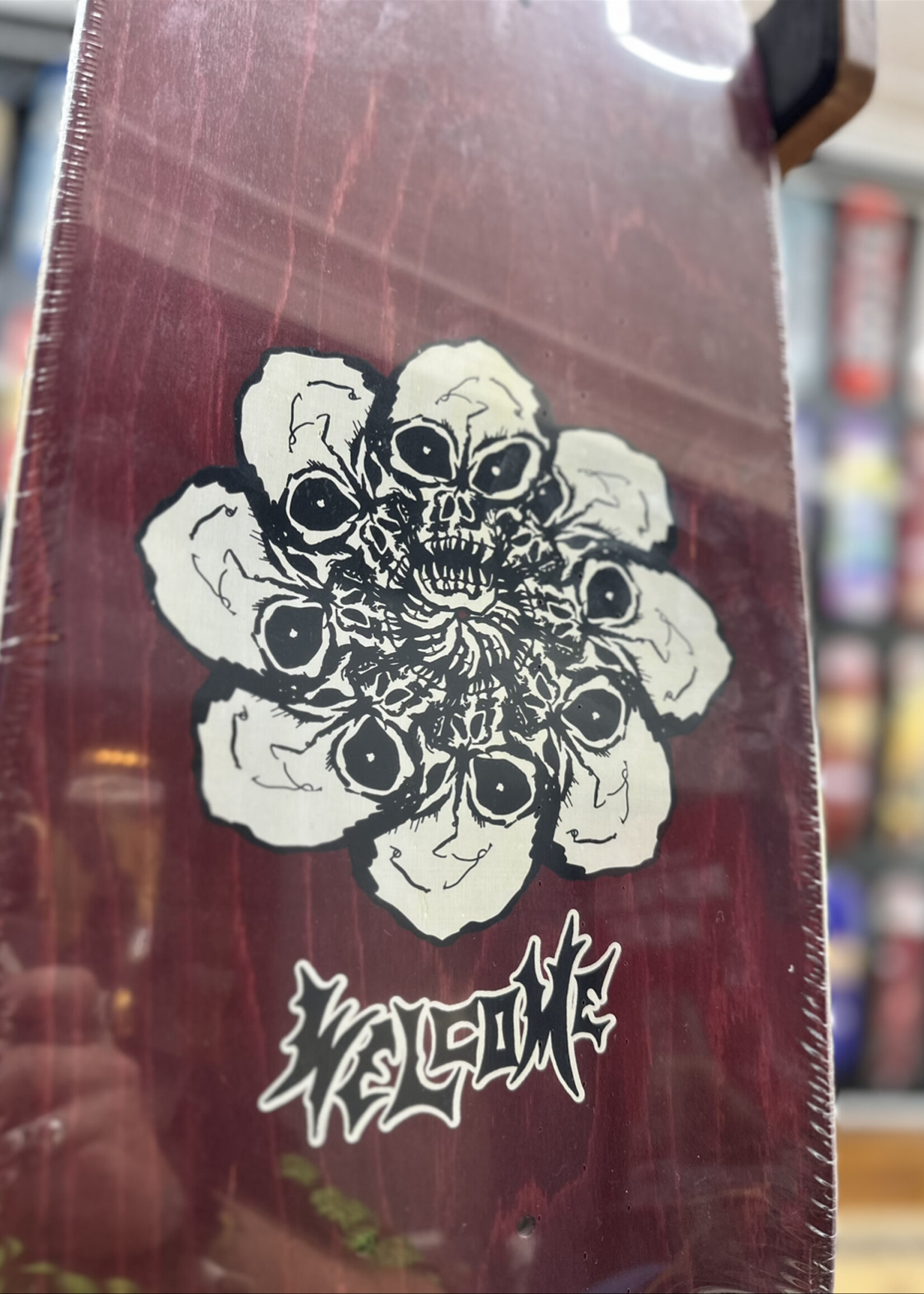 Welcome WELCOME SKATEBOARDS - Torment on Golem Black/Gold Foil - 9.25"