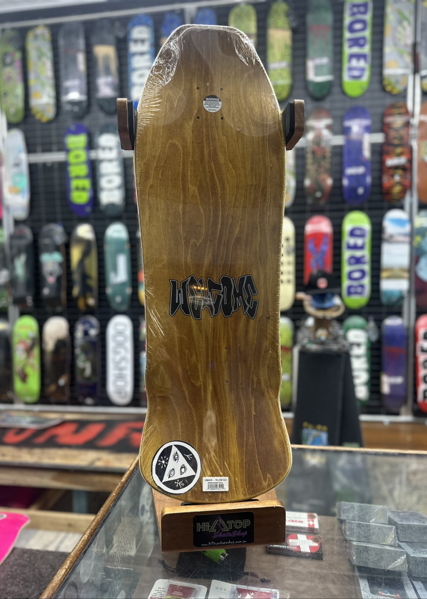Welcome WELCOME SKATEBOARDS - Dragon on Early Grab Yellow - 10.0"