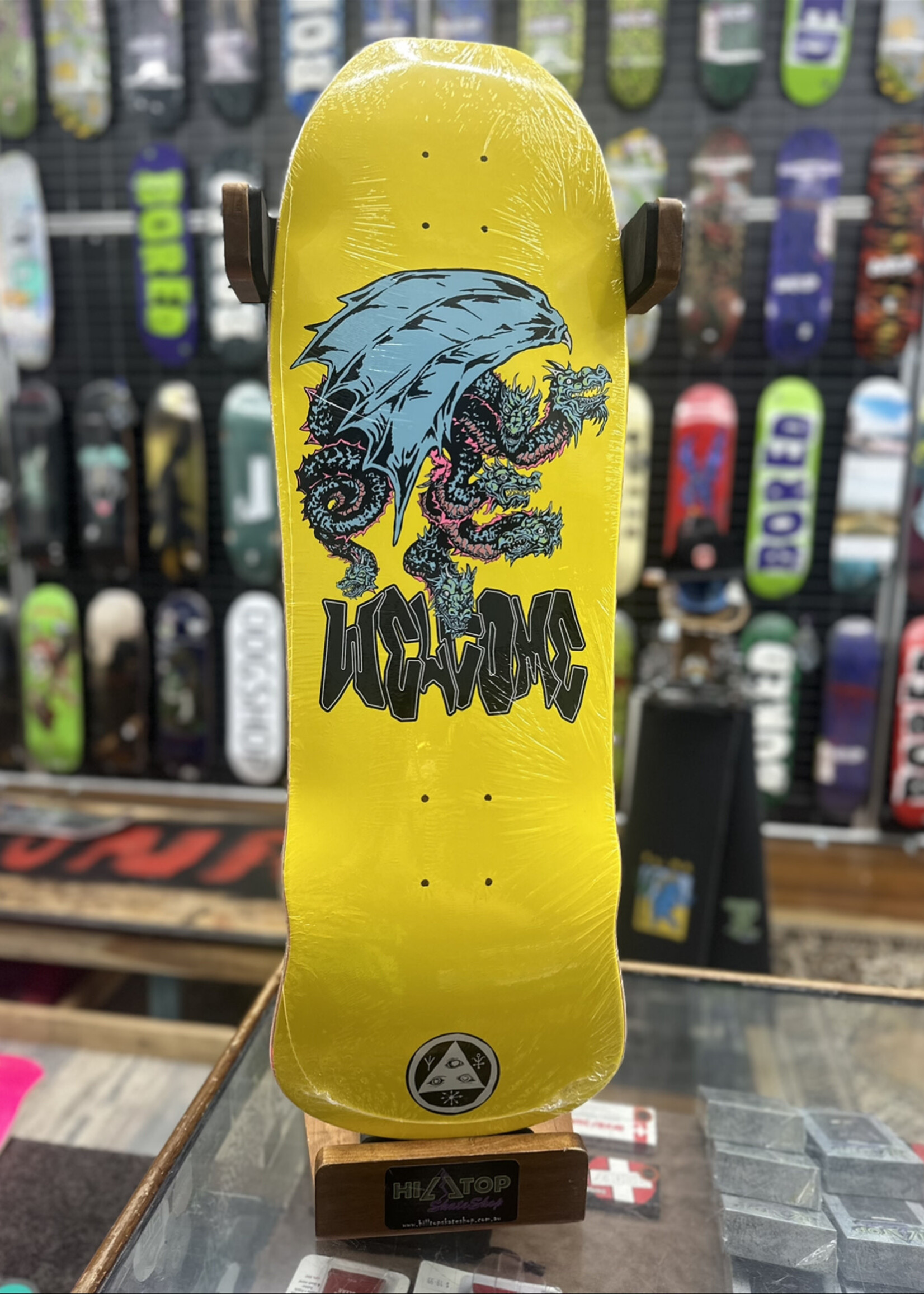 Welcome WELCOME SKATEBOARDS - Dragon on Early Grab Yellow - 10.0"