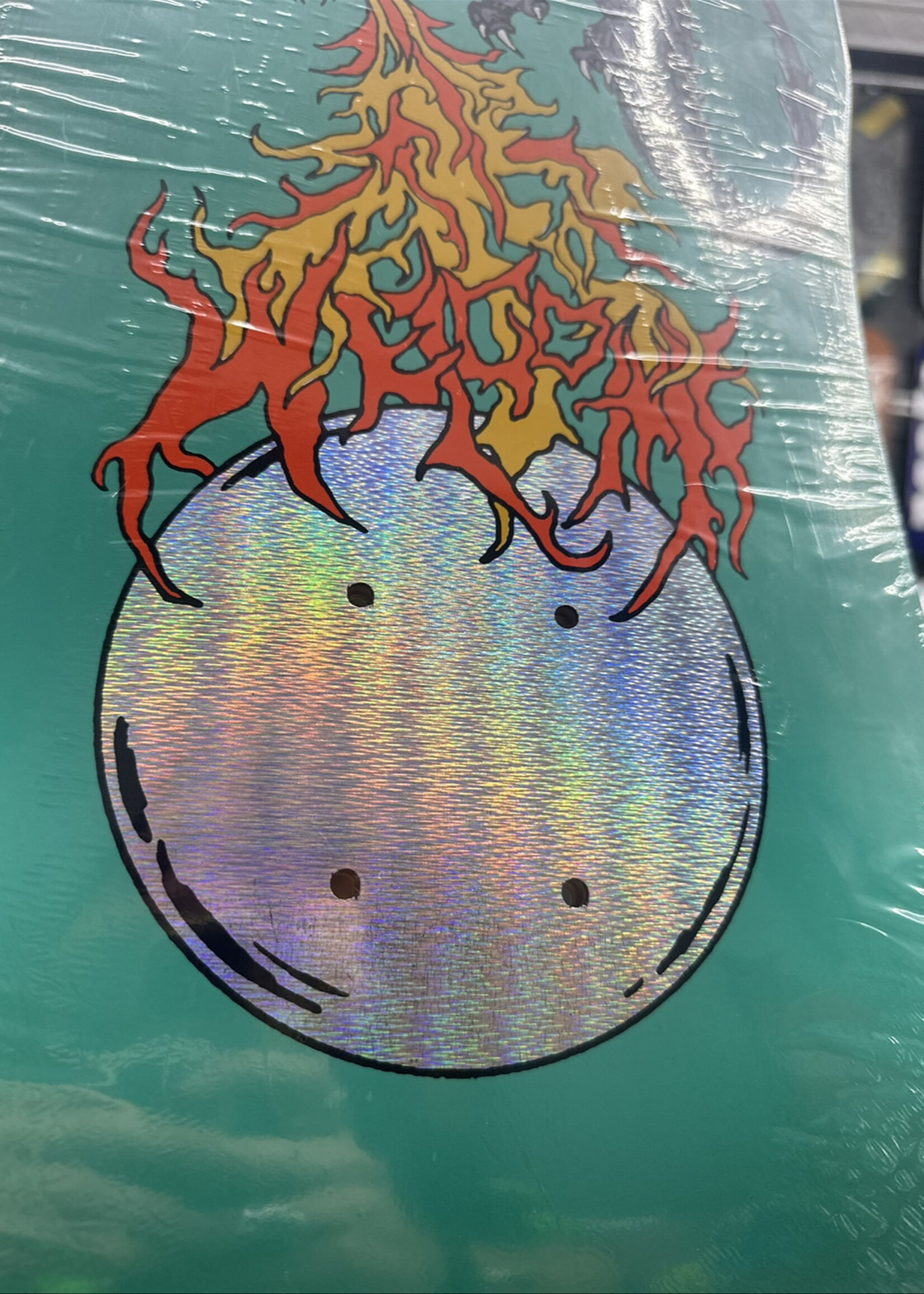 Welcome WELCOME SKATEBOARDS - Firebreather on Dark Lord Teal - 9.75"