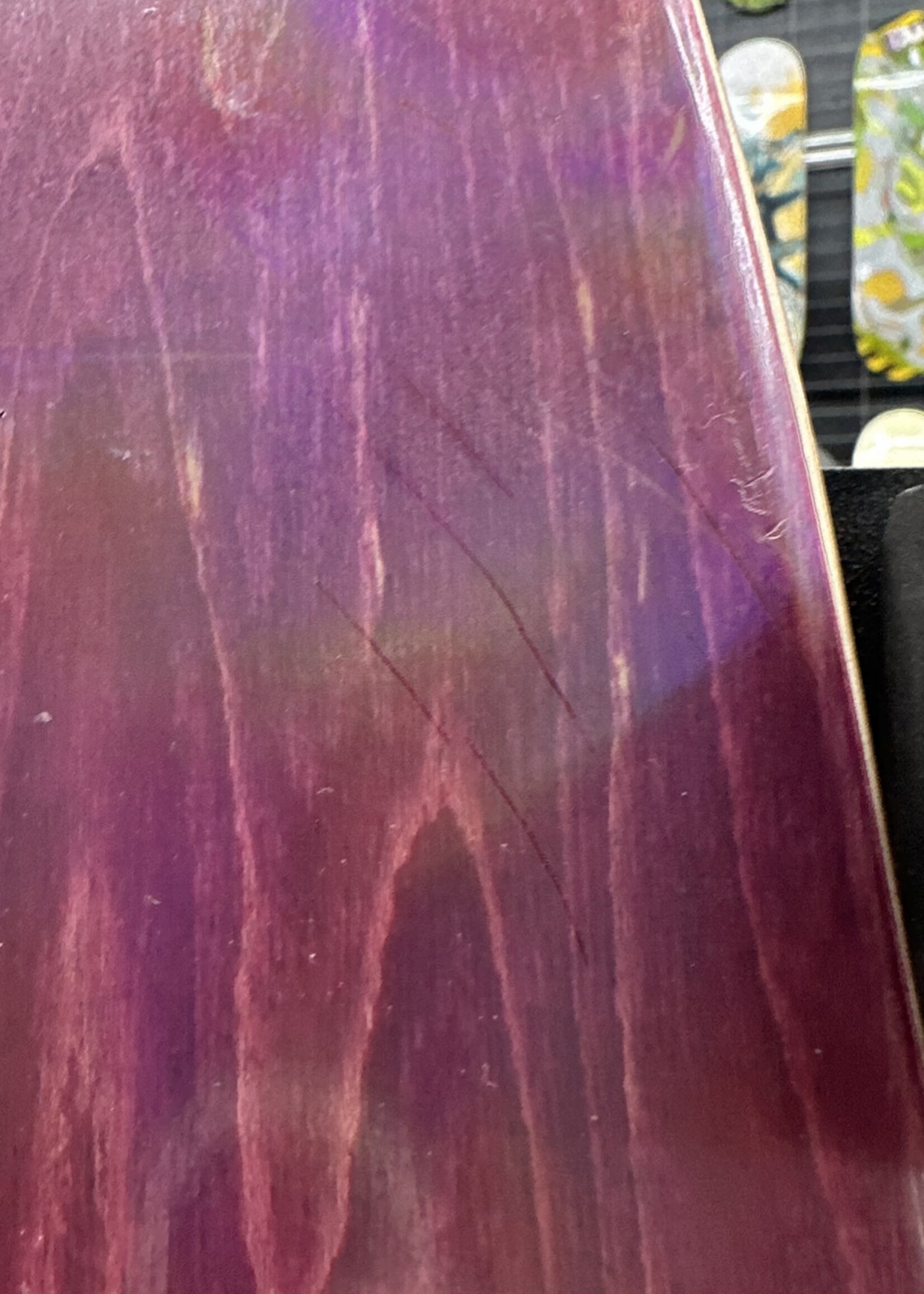 Welcome WELCOME SKATEBOARDS - Torment on Dark Lord Dark Foil Red Stain - 9.8"