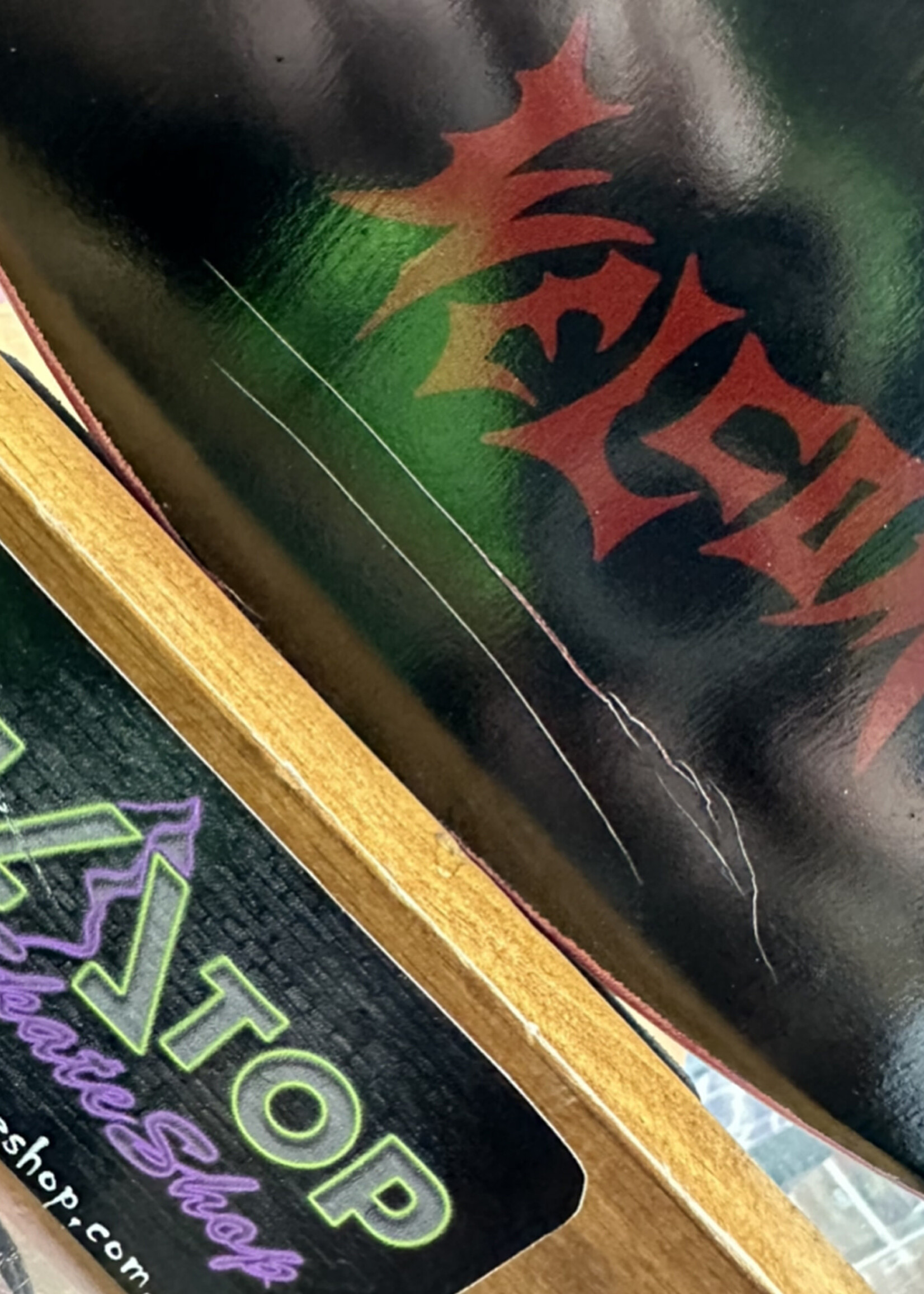 Welcome WELCOME SKATEBOARDS - Torment on Dark Lord Dark Foil Red Stain - 9.8"