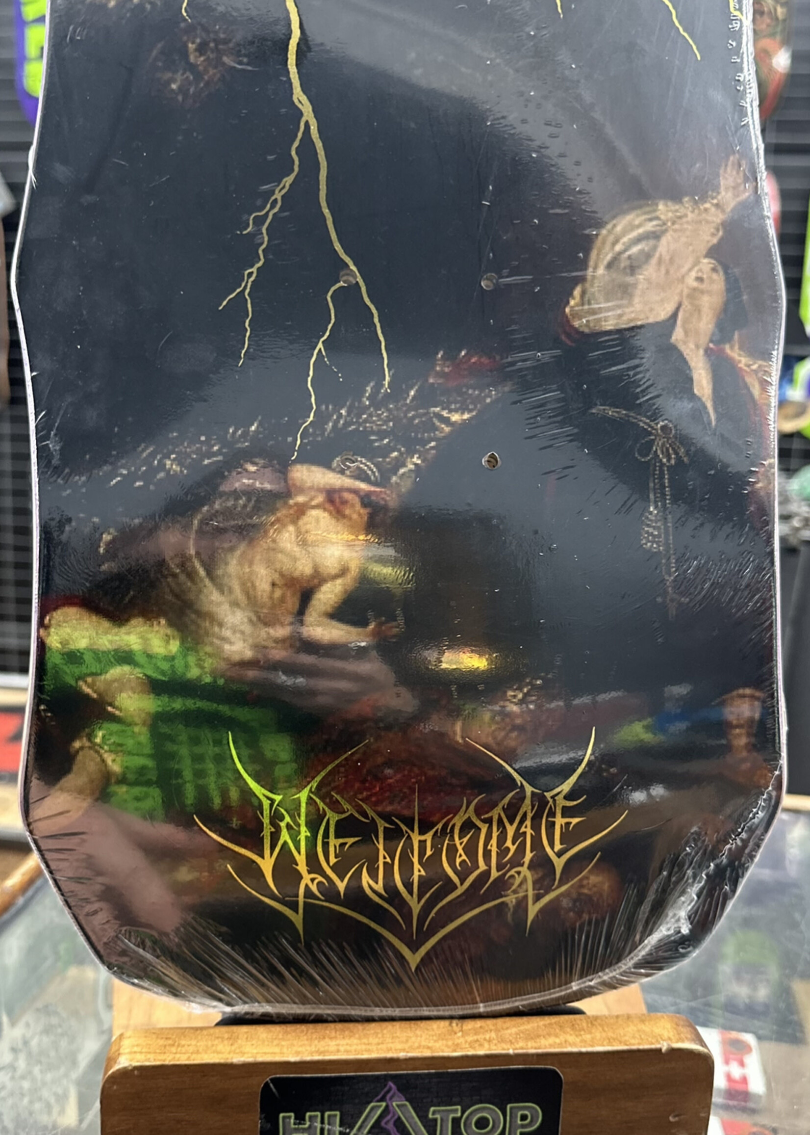 Welcome WELCOME SKATEBOARDS - Rapture on Dark Lord Gold Foil - 9.8"