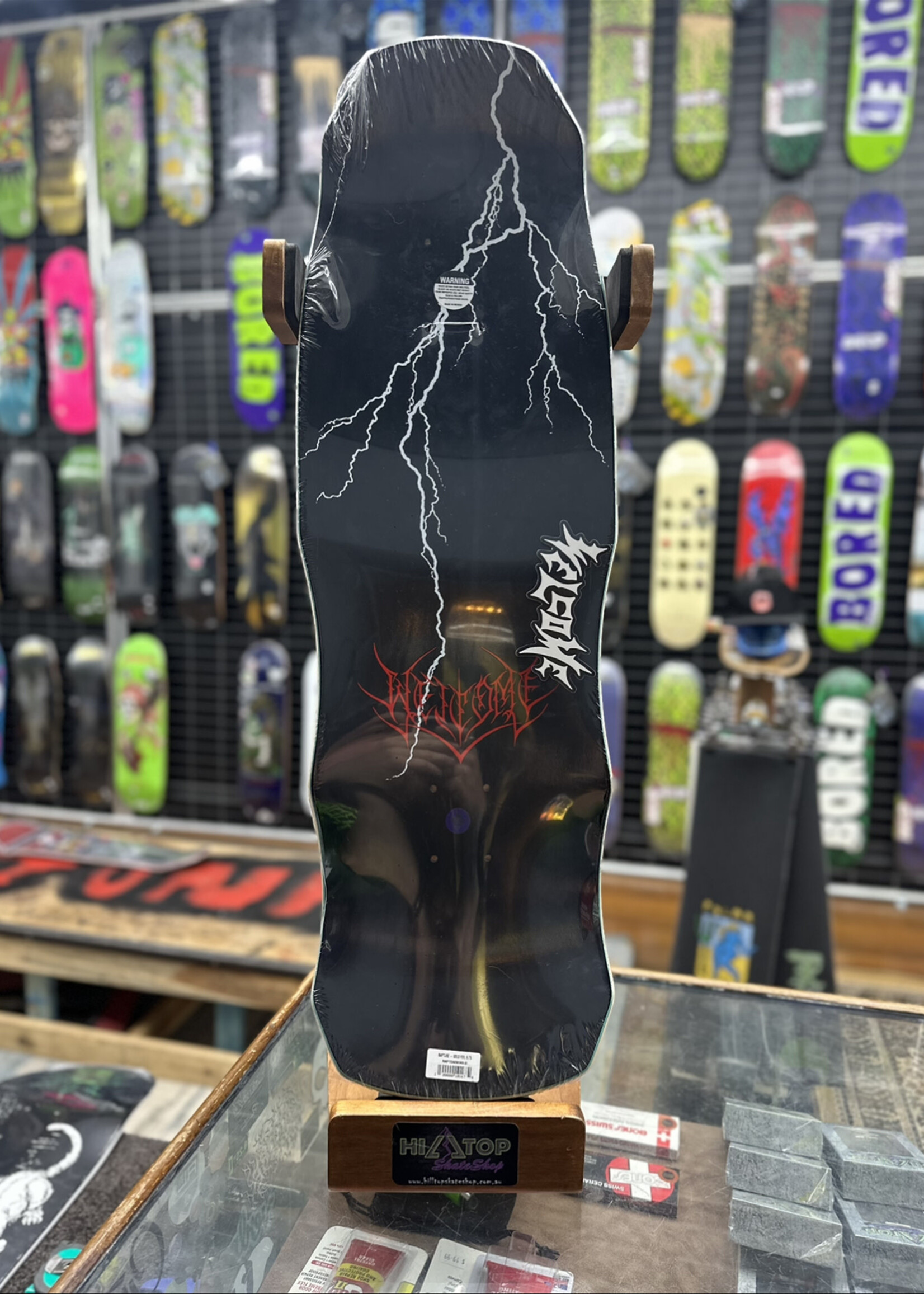 Welcome WELCOME SKATEBOARDS - Rapture on Dark Lord Gold Foil - 9.8"