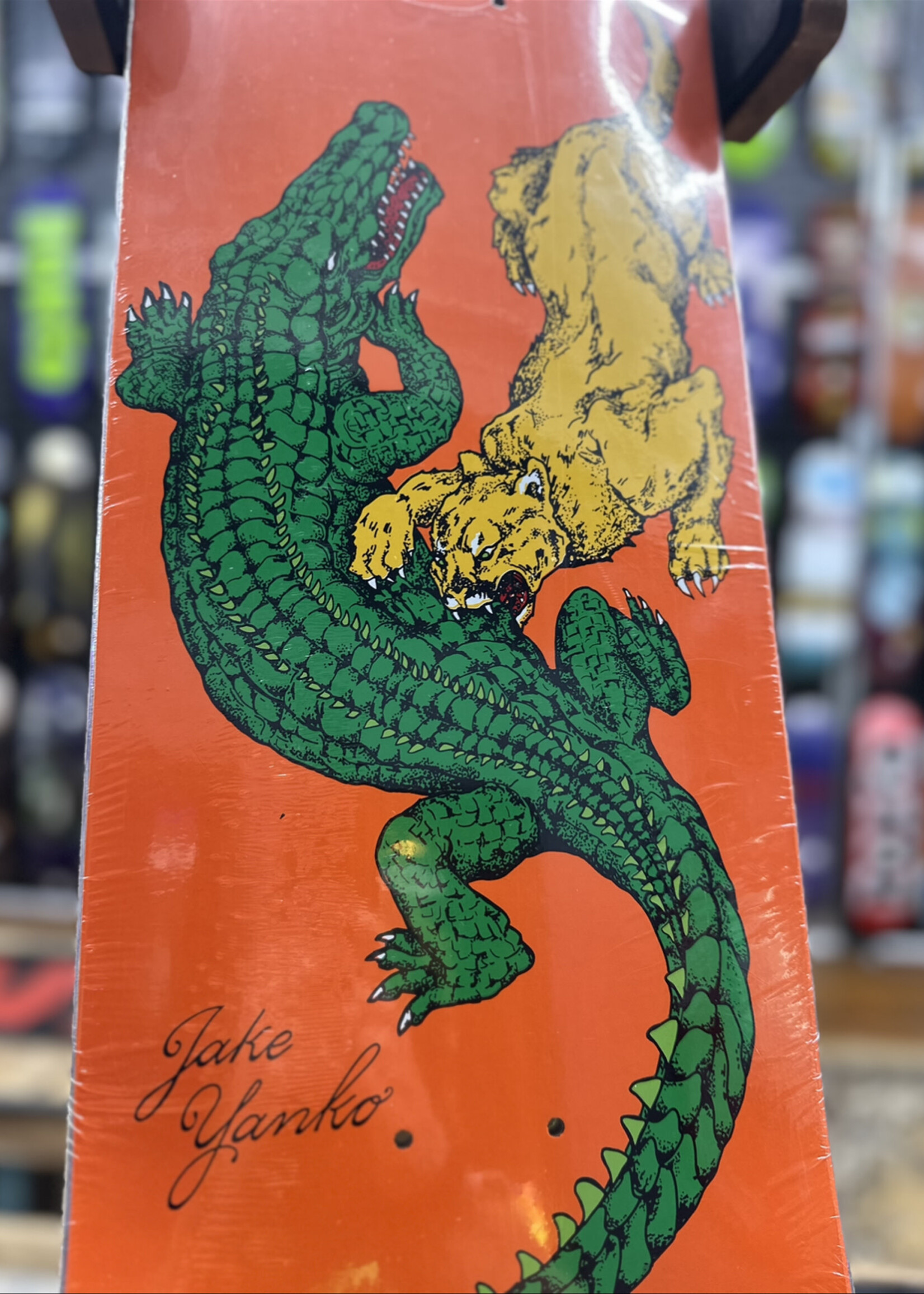 Welcome WELCOME SKATEBOARDS - Swamp Fight on Popsicle Orange - 8.5"