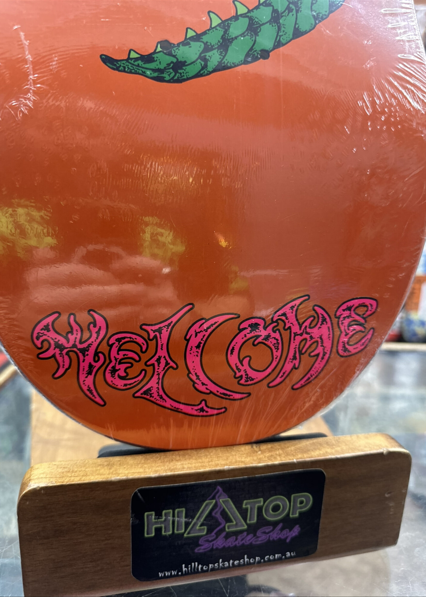 Welcome WELCOME SKATEBOARDS - Swamp Fight on Popsicle Orange - 8.5"