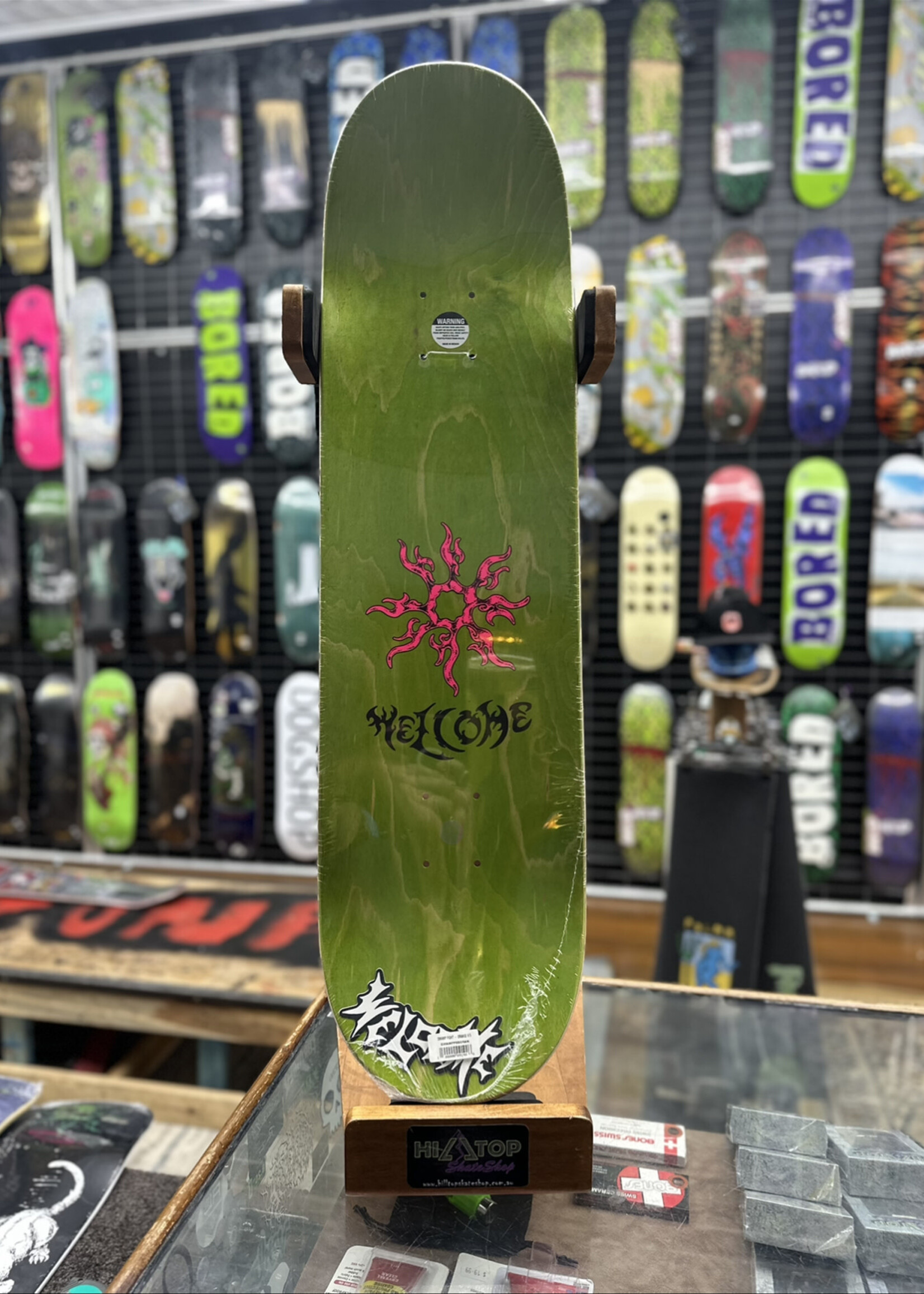Welcome WELCOME SKATEBOARDS - Swamp Fight on Popsicle Orange - 8.5"