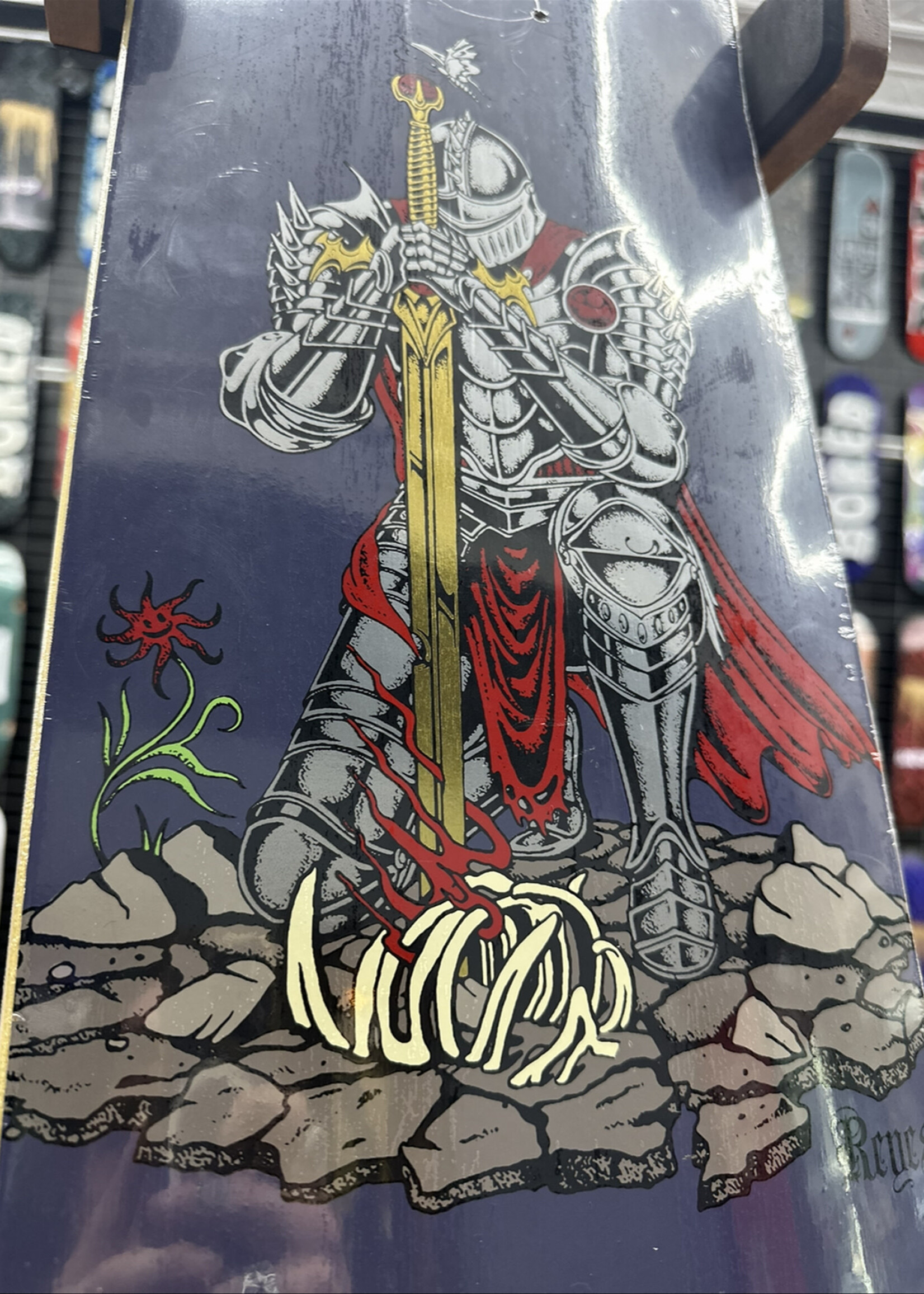 Welcome WELCOME SKATEBOARDS - Paladin on Popsicle Purple/Gold Foil Ryan Reyes - 8.5"