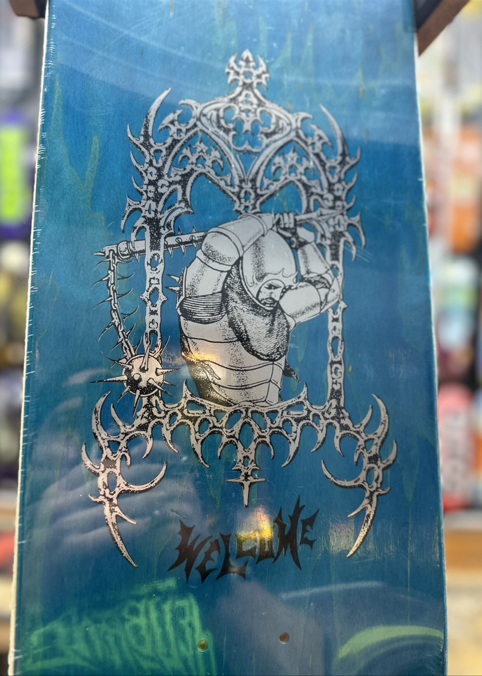 Welcome WELCOME SKATEBOARDS - Paladin on Popsicle Purple/Gold Foil Ryan Reyes - 8.5"