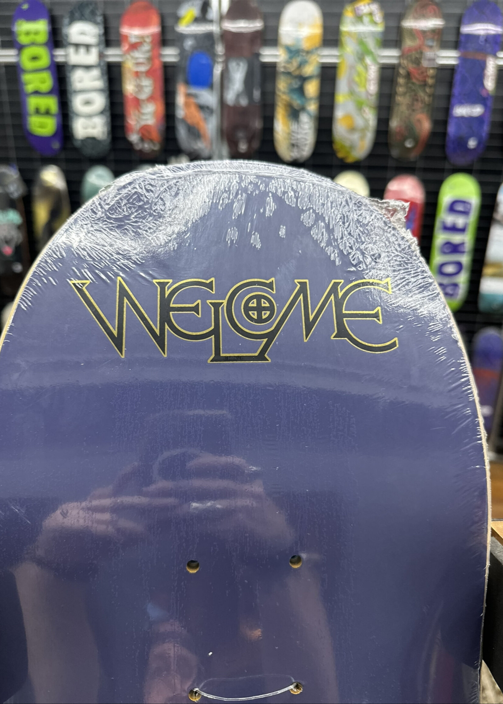 Welcome WELCOME SKATEBOARDS - Paladin on Popsicle Purple/Gold Foil Ryan Reyes - 8.5"