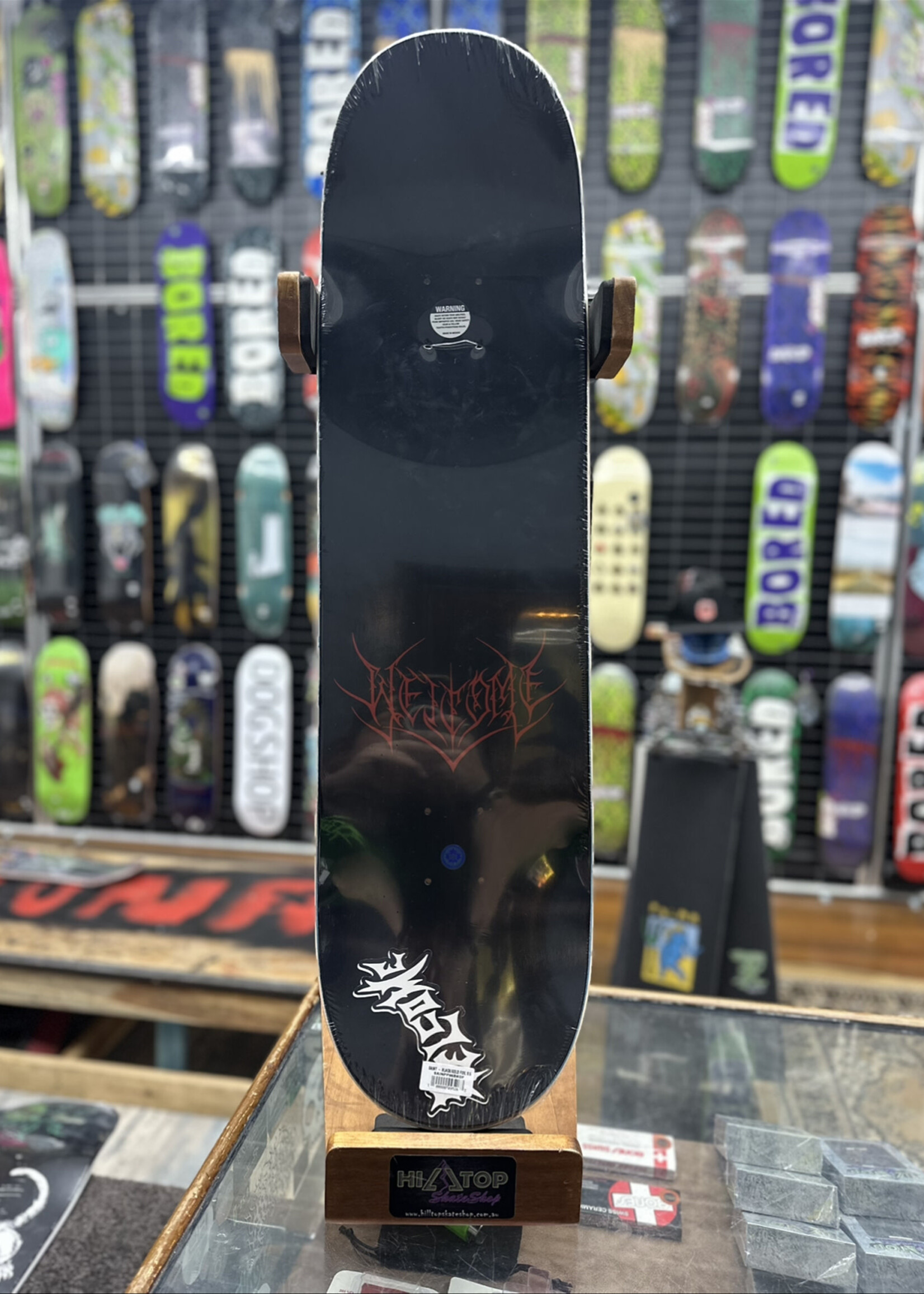 Welcome WELCOME SKATEBOARDS - Saint on Popsicle Black/Gold Foil - 8.5"