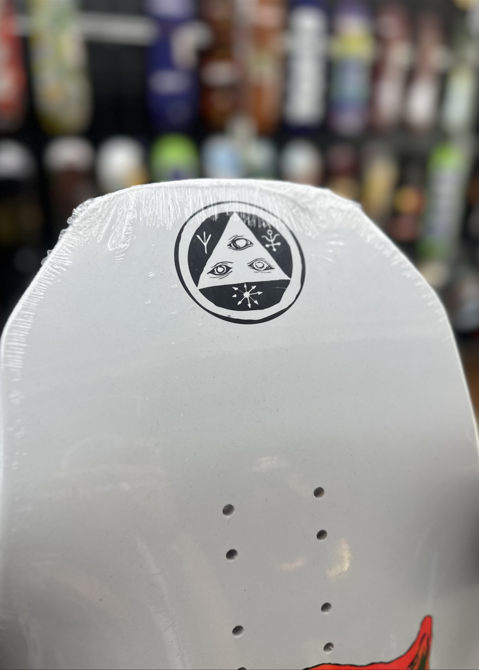 Welcome WELCOME SKATEBOARDS - Triger on Dark Lord White Dip - 9.8"