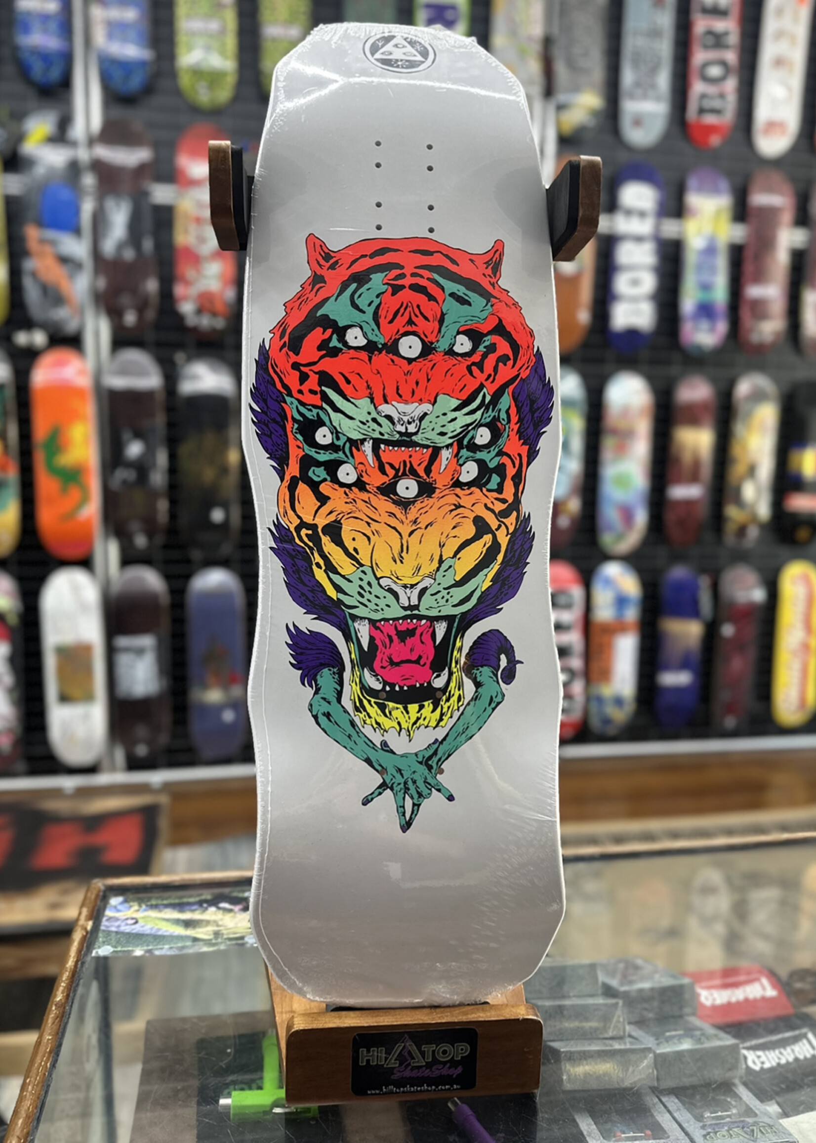 Welcome WELCOME SKATEBOARDS - Triger on Dark Lord White Dip - 9.8"