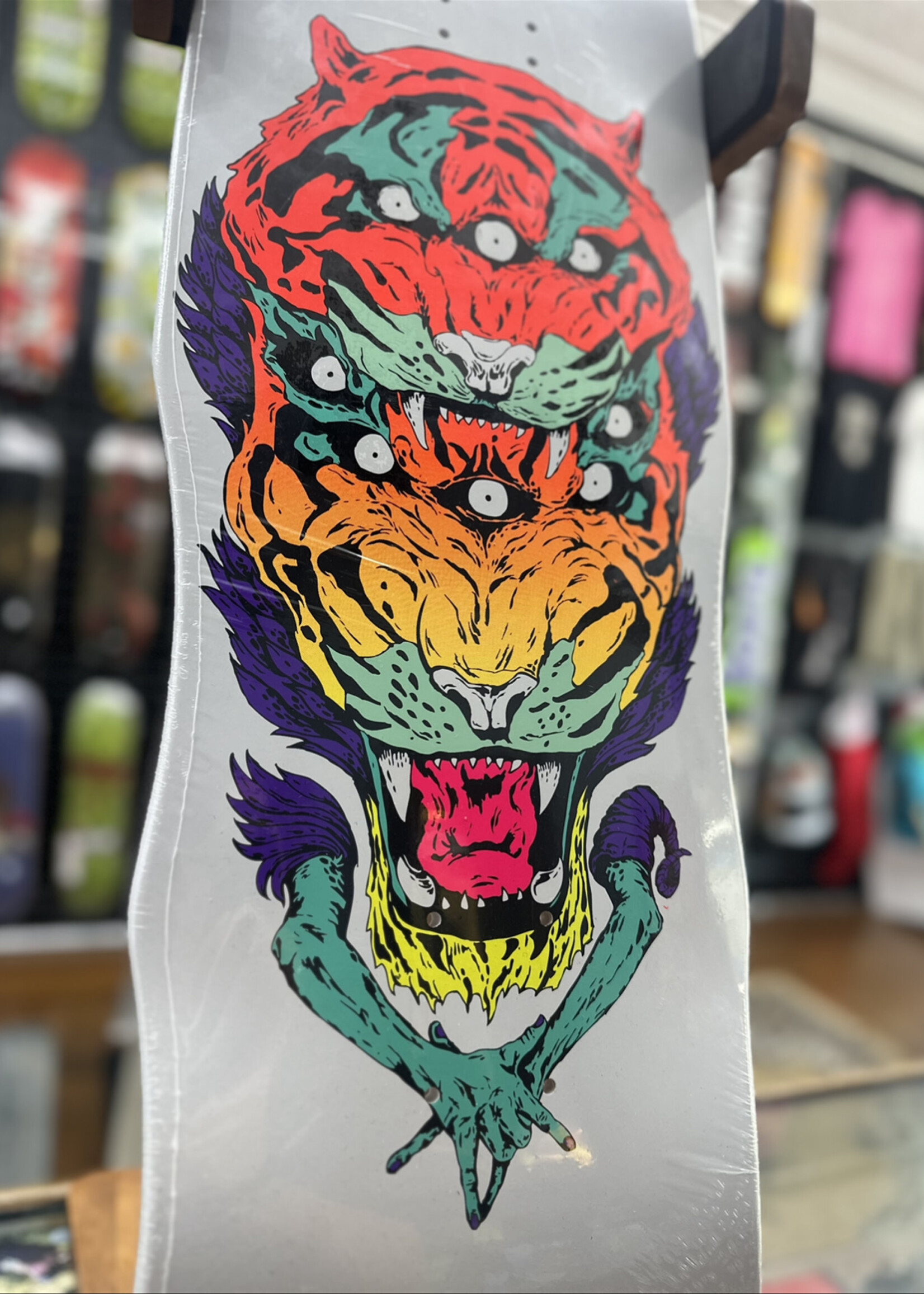 Welcome WELCOME SKATEBOARDS - Triger on Dark Lord White Dip - 9.8"