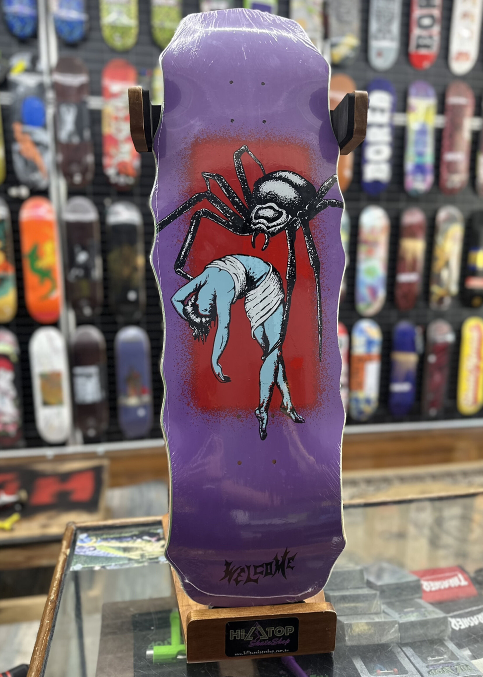 Welcome WELCOME SKATEBOARDS - Widow on Widow Purple - 10.0"