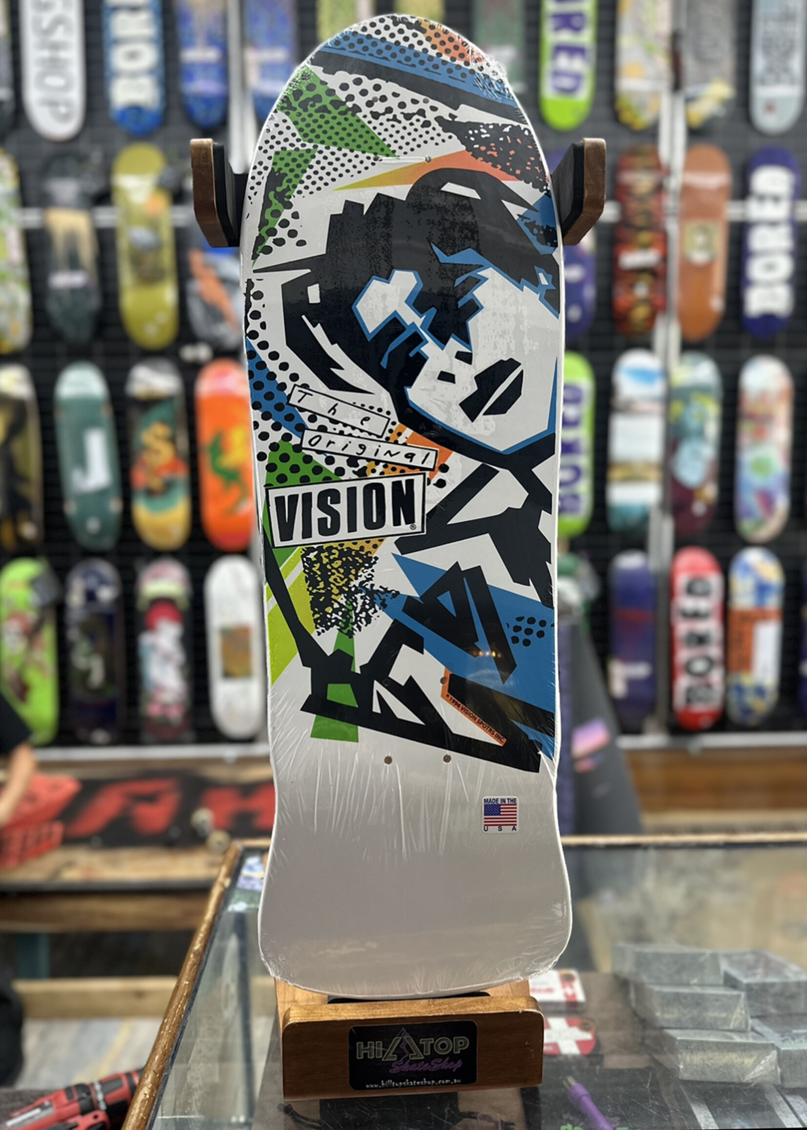 Vision Skateboards VISION - Original Mark Gonzales White Deck - 10.0"