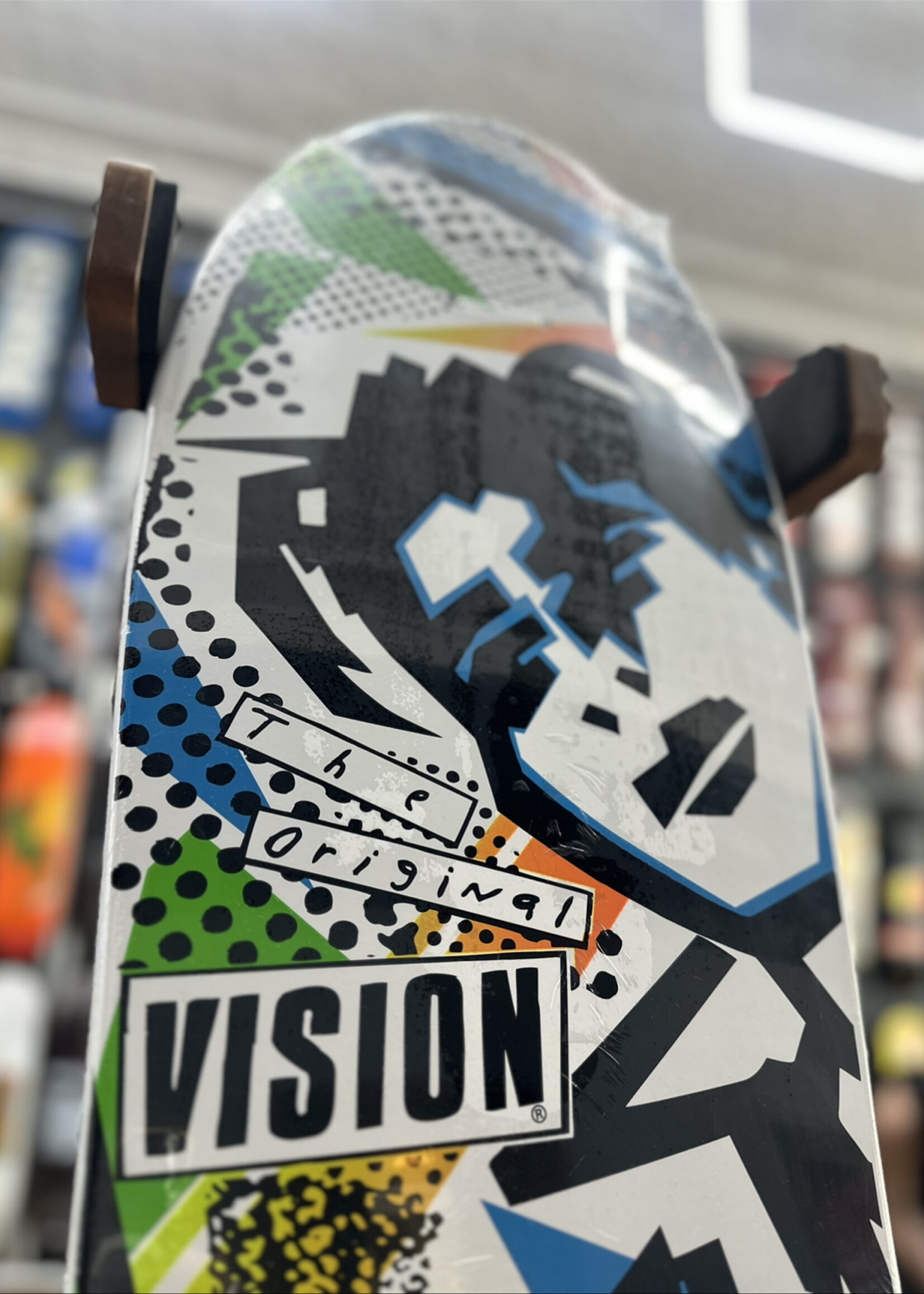 Vision Skateboards VISION - Original Mark Gonzales White Deck - 10.0"