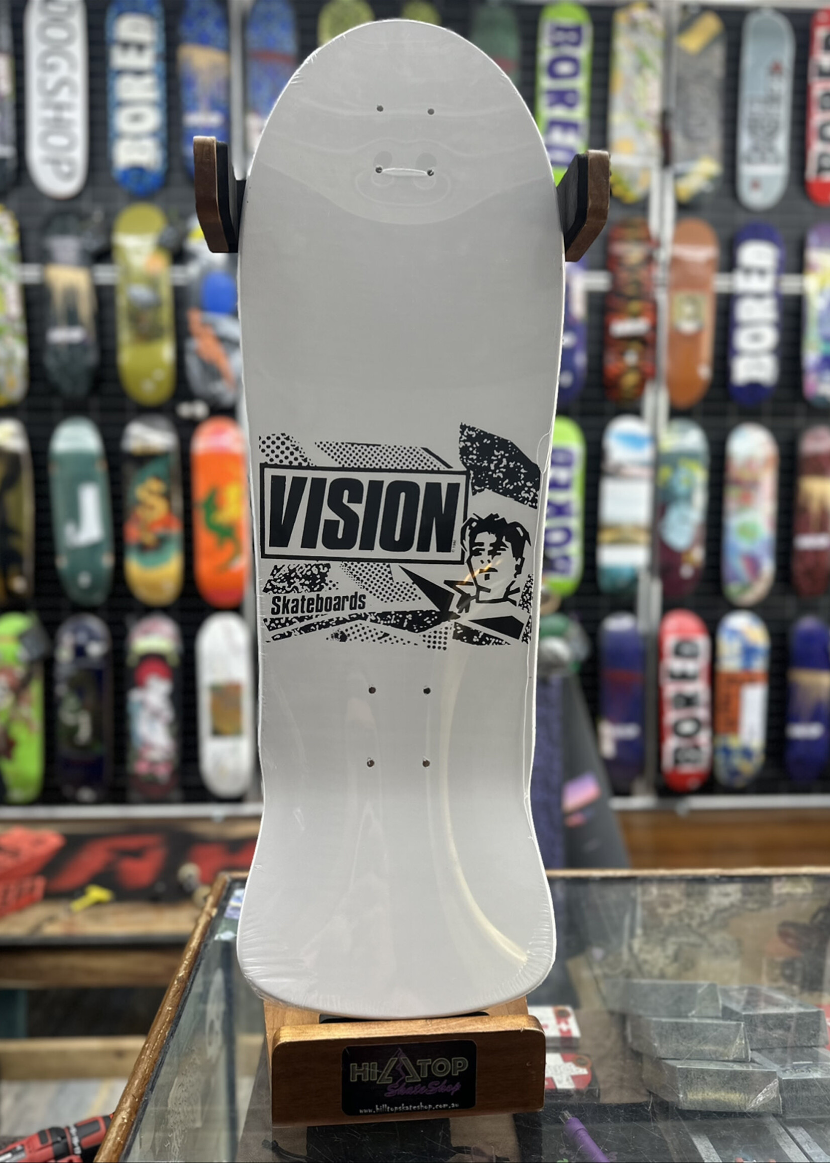 Vision Skateboards VISION - Original Mark Gonzales White Deck - 10.0"