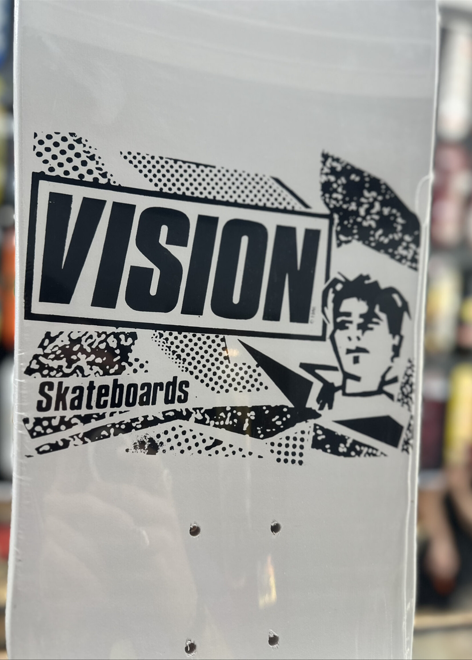 Vision Skateboards VISION - Original Mark Gonzales White Deck - 10.0"