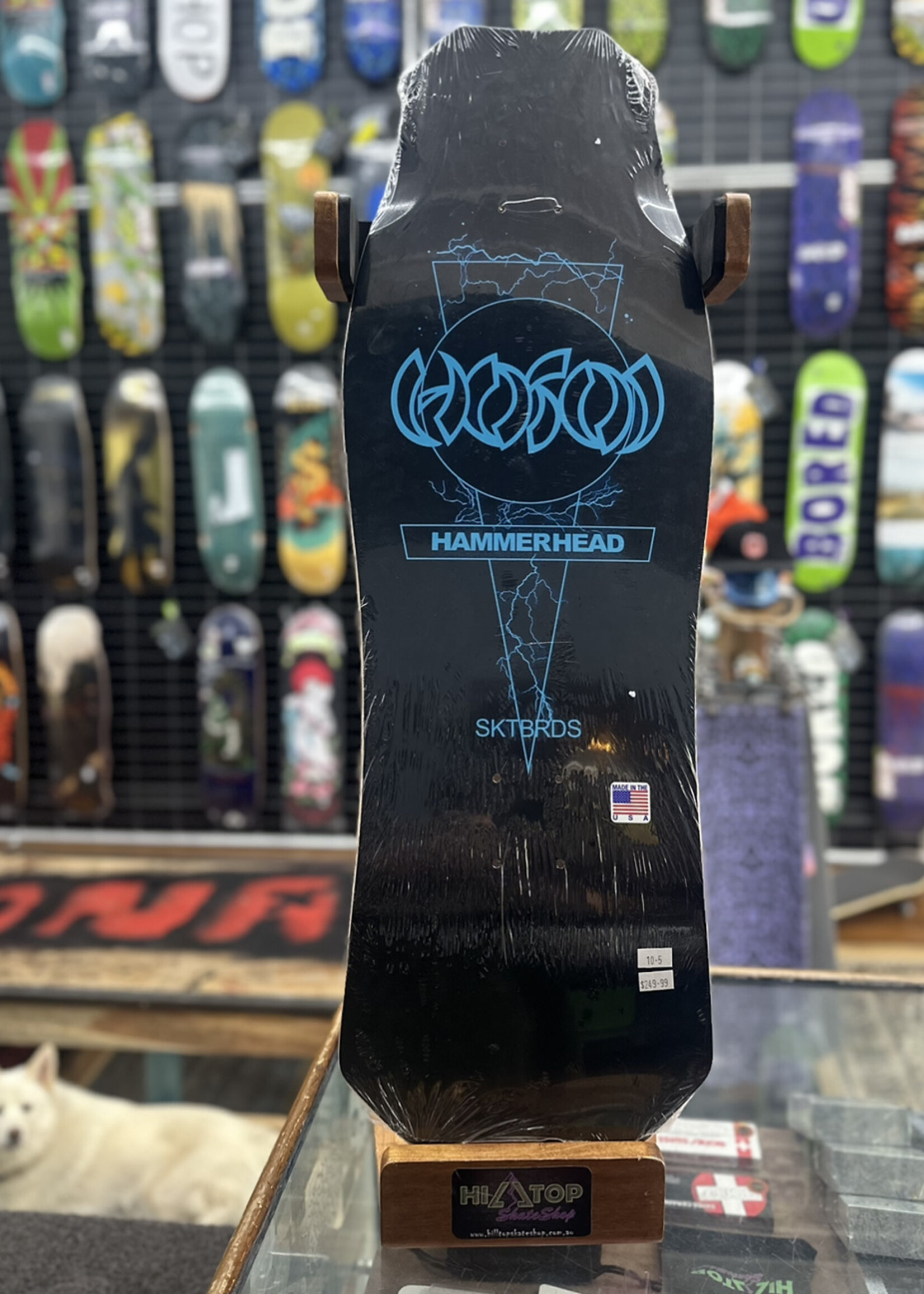 HOSOI HOSOI - O.G. Hammerhead Shocker Blue Deck - 10.5"