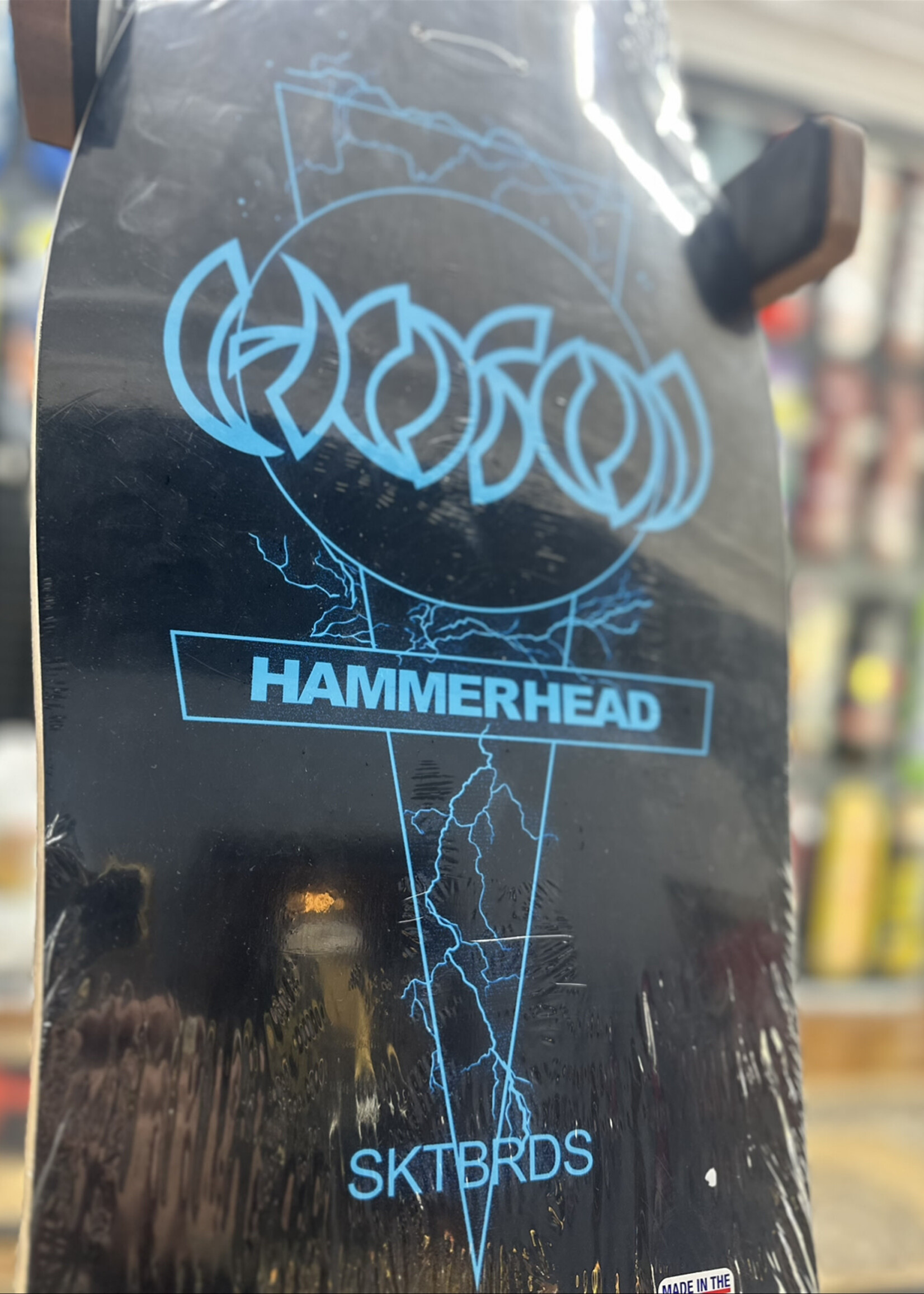 HOSOI HOSOI - O.G. Hammerhead Shocker Blue Deck - 10.5"