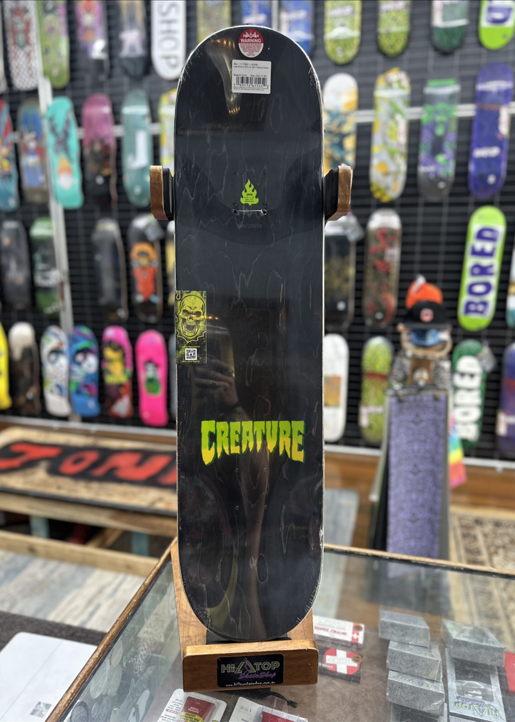 Creature CREATURE - Logo Spray Stump Deck - 8.25"