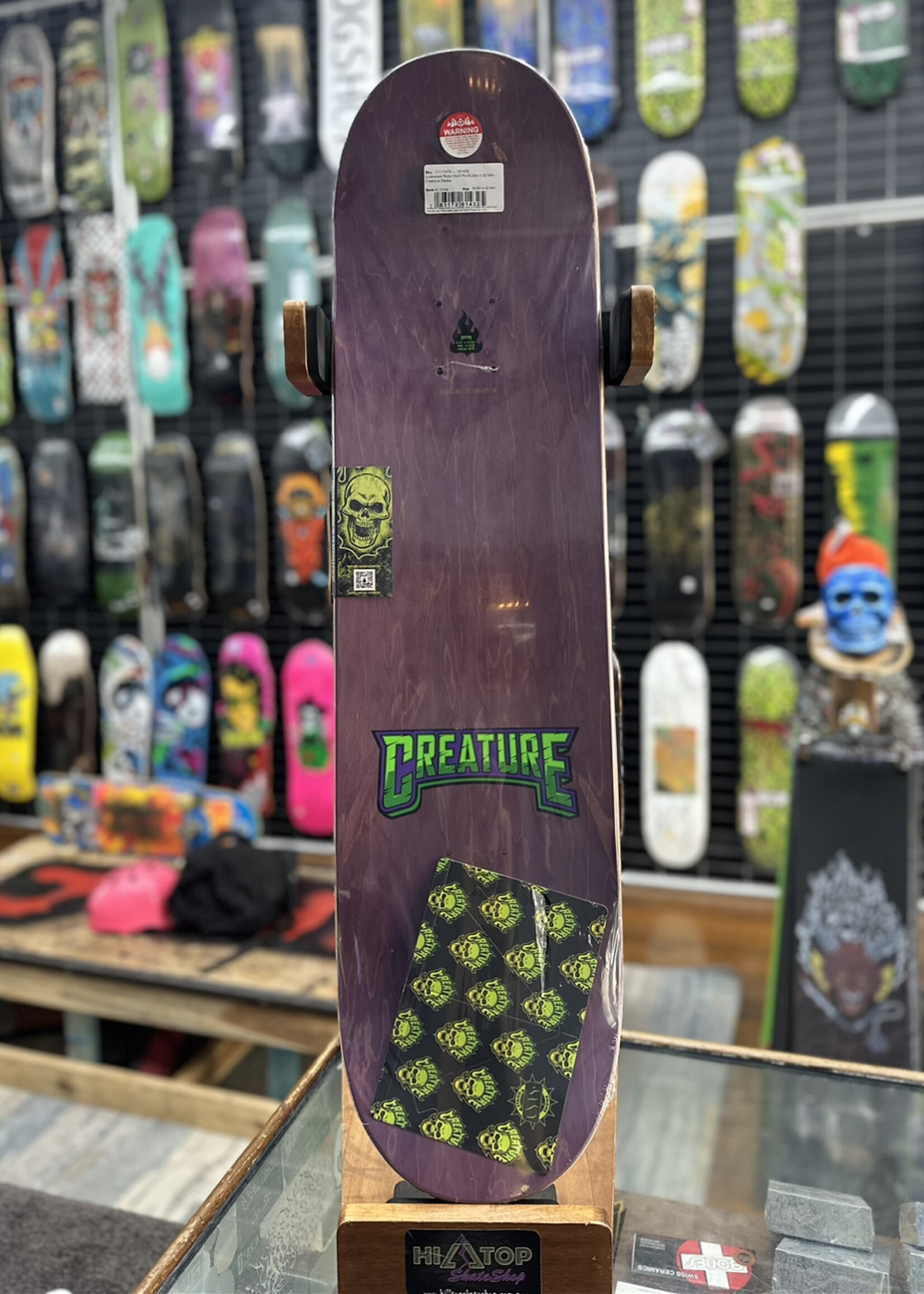 Creature CREATURE - Robo Wolf Lockwood Deck - 8.25"