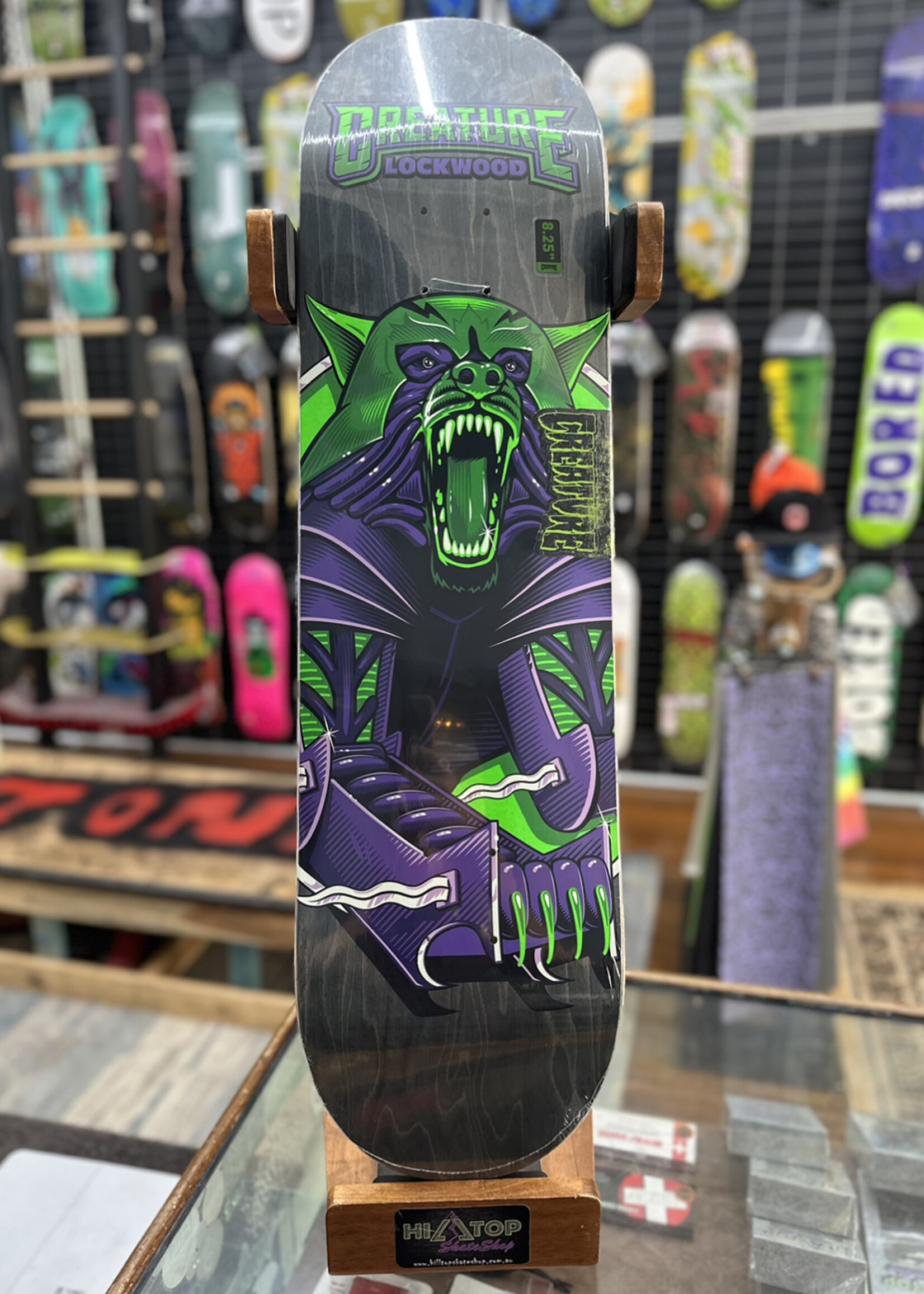 Creature CREATURE - Robo Wolf Lockwood Deck - 8.25"