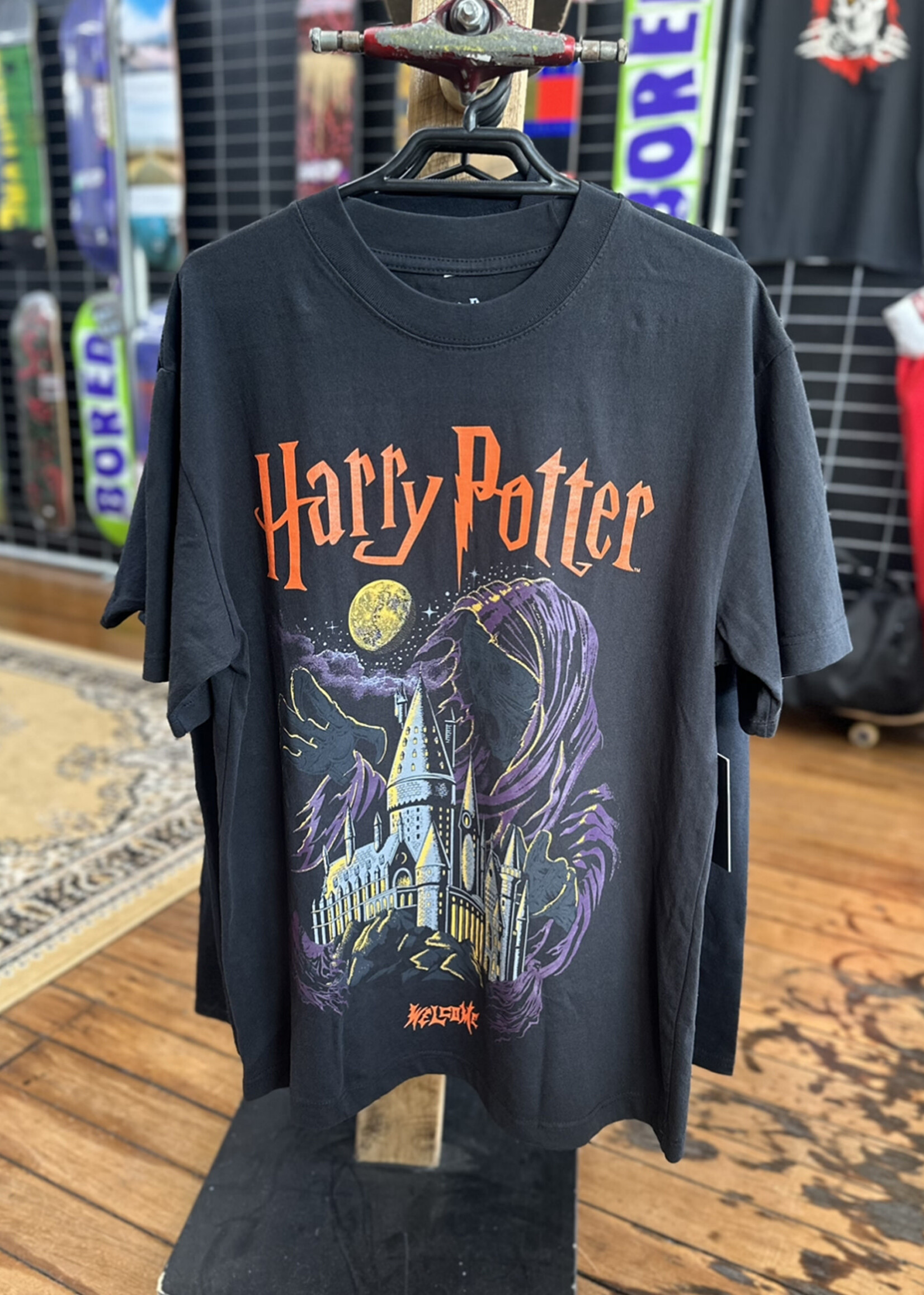 Welcome WELCOME SKATEBOARDS - Harry Potter Dementor Tee Black