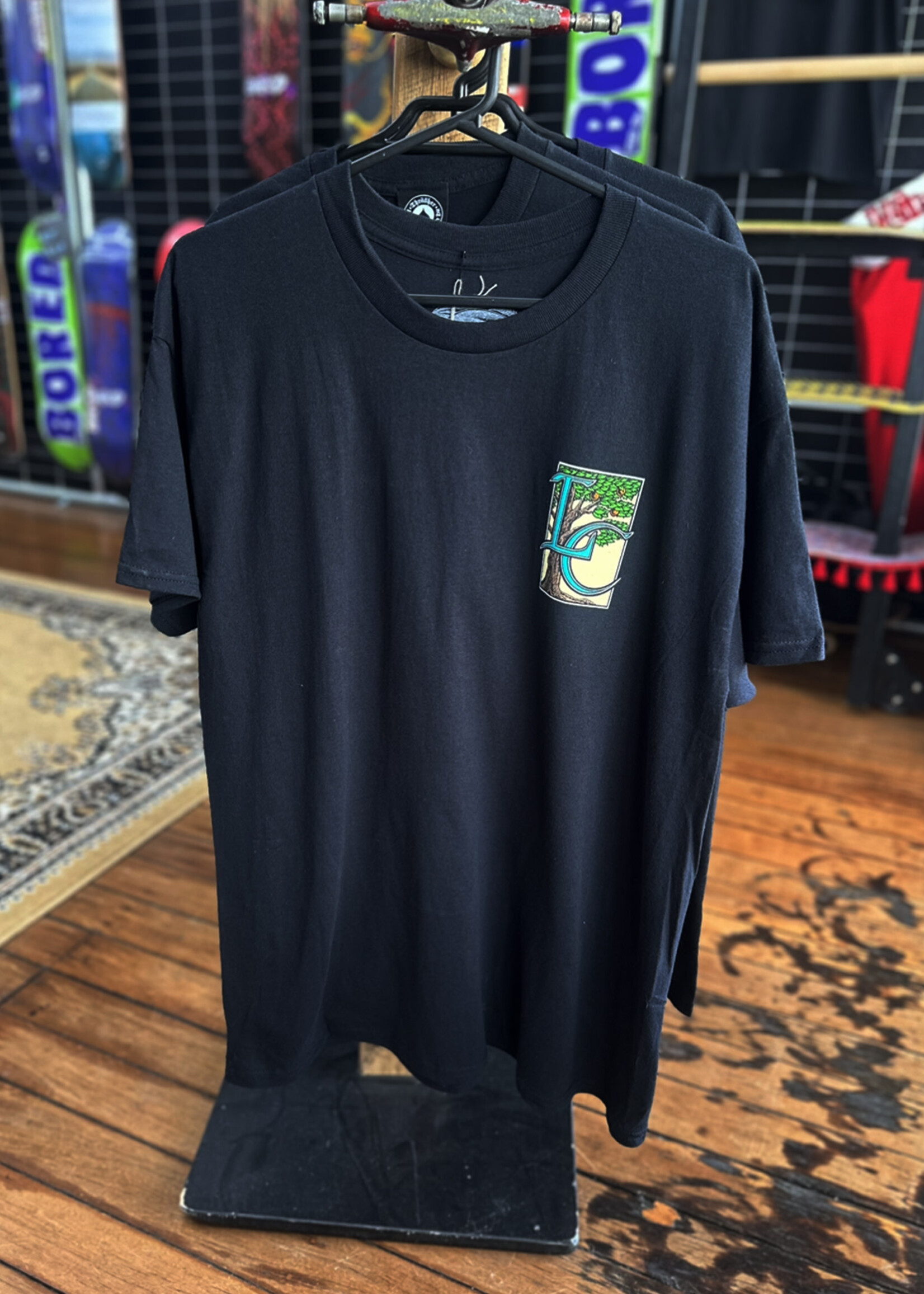 Powell Peralta POWELL PERALTA - Lance Conklin Face Tee Black