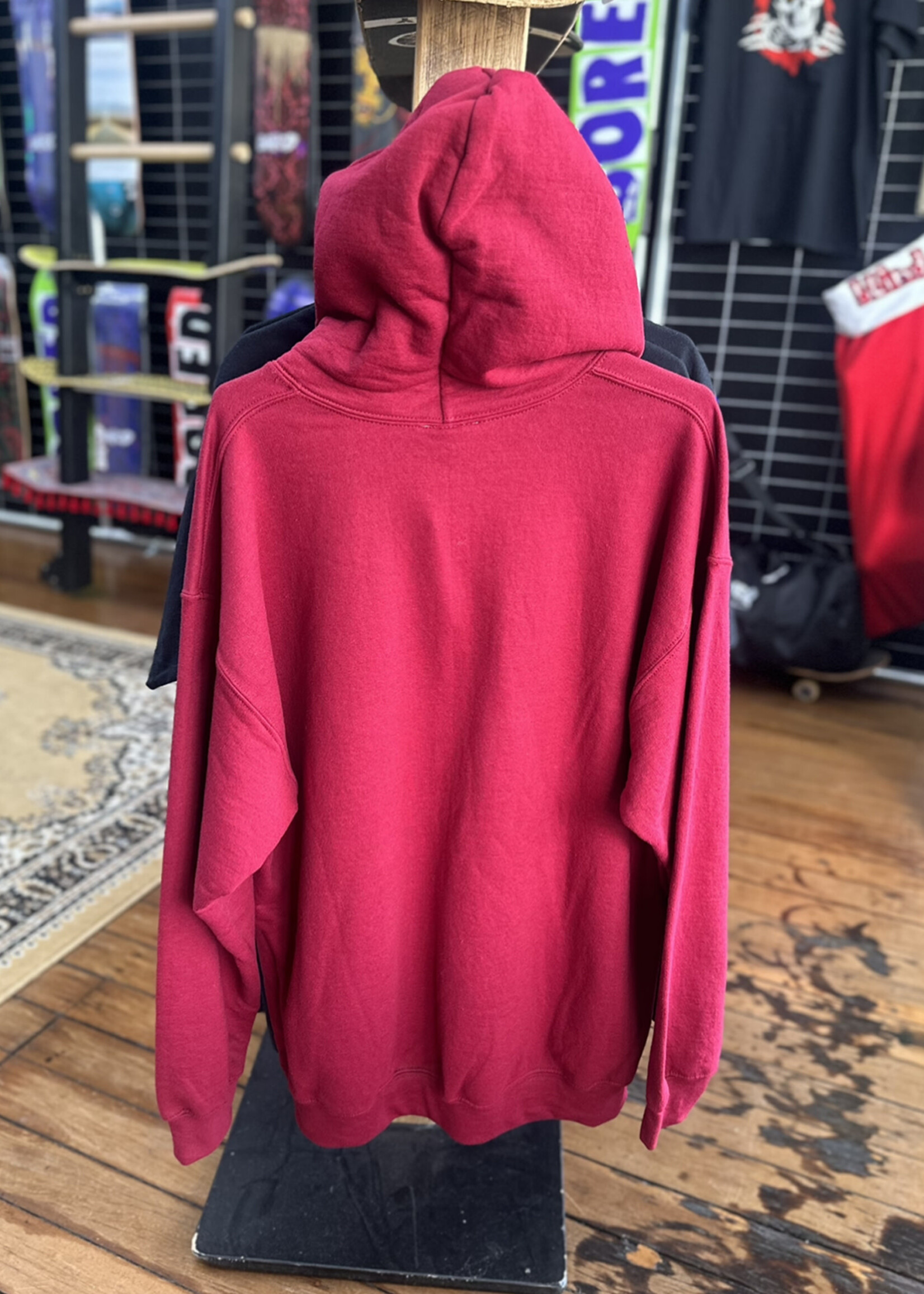 Thrasher THRASHER - Cop Car Neckface Hoodie Maroon