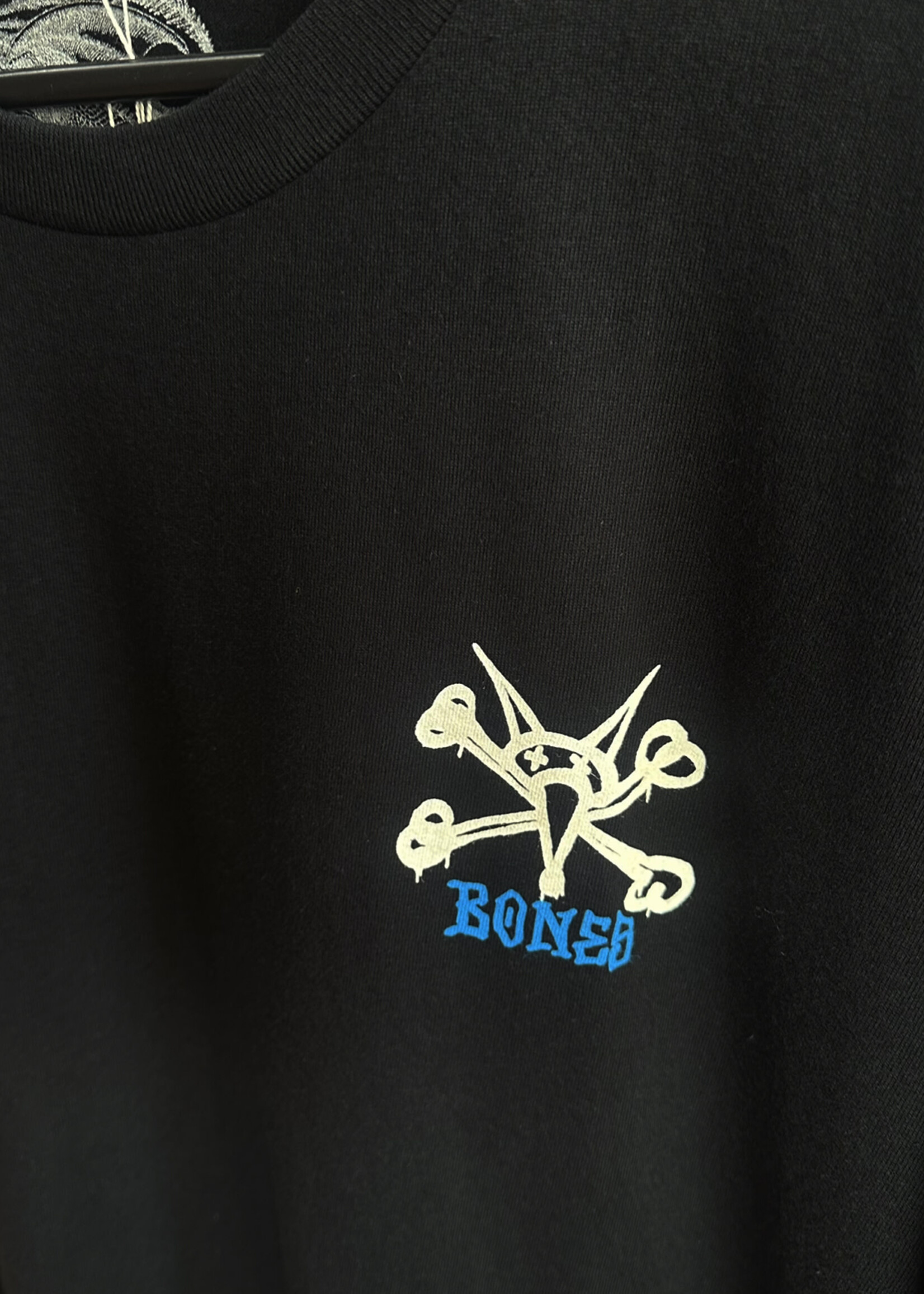 BONES BONES - Vato Rat Bones Tee Black