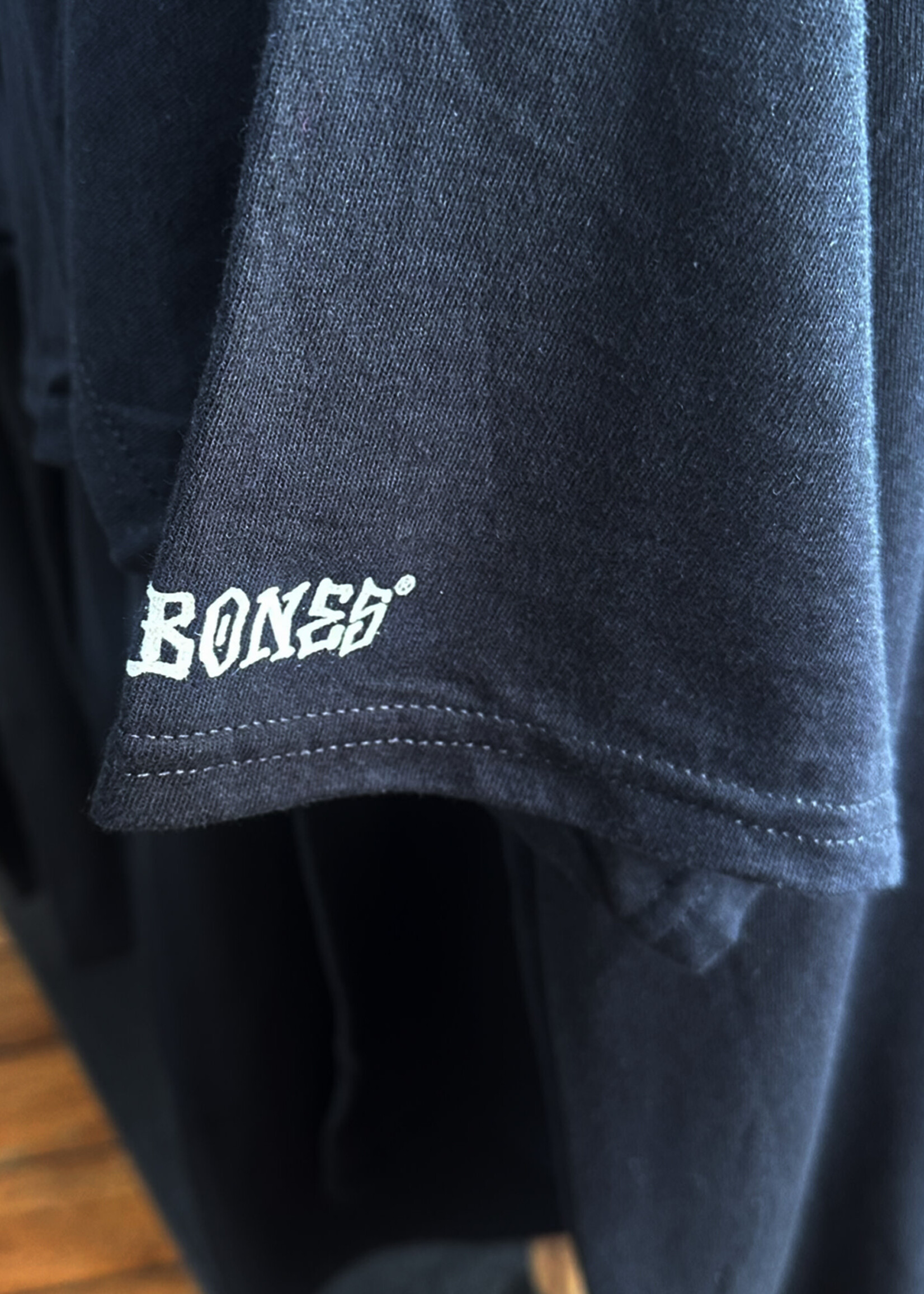 BONES BONES - Vato Rat Bones Tee Black