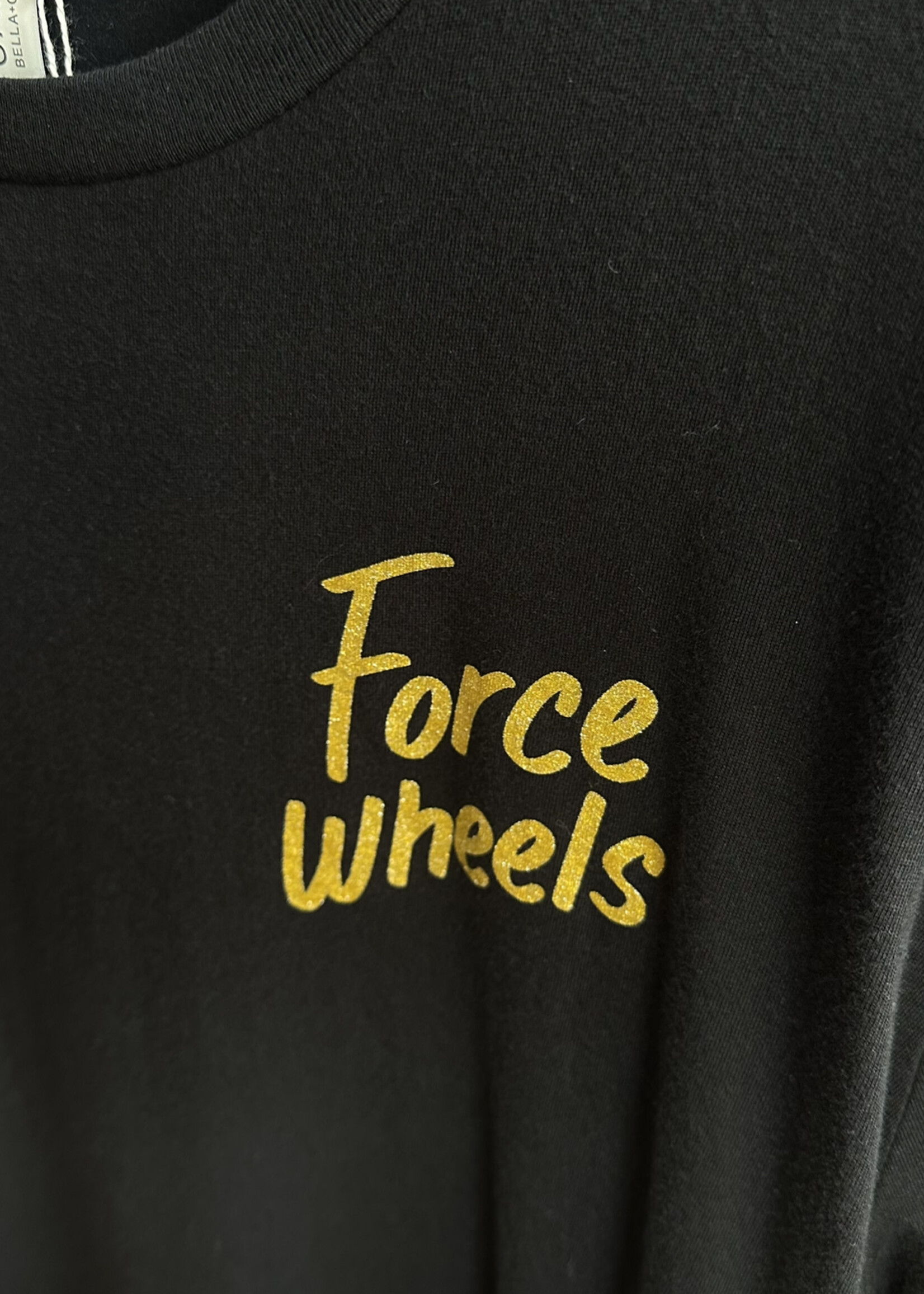 Force Wheels FORCE WHEELS - Logo T-Shirt Black/Gold