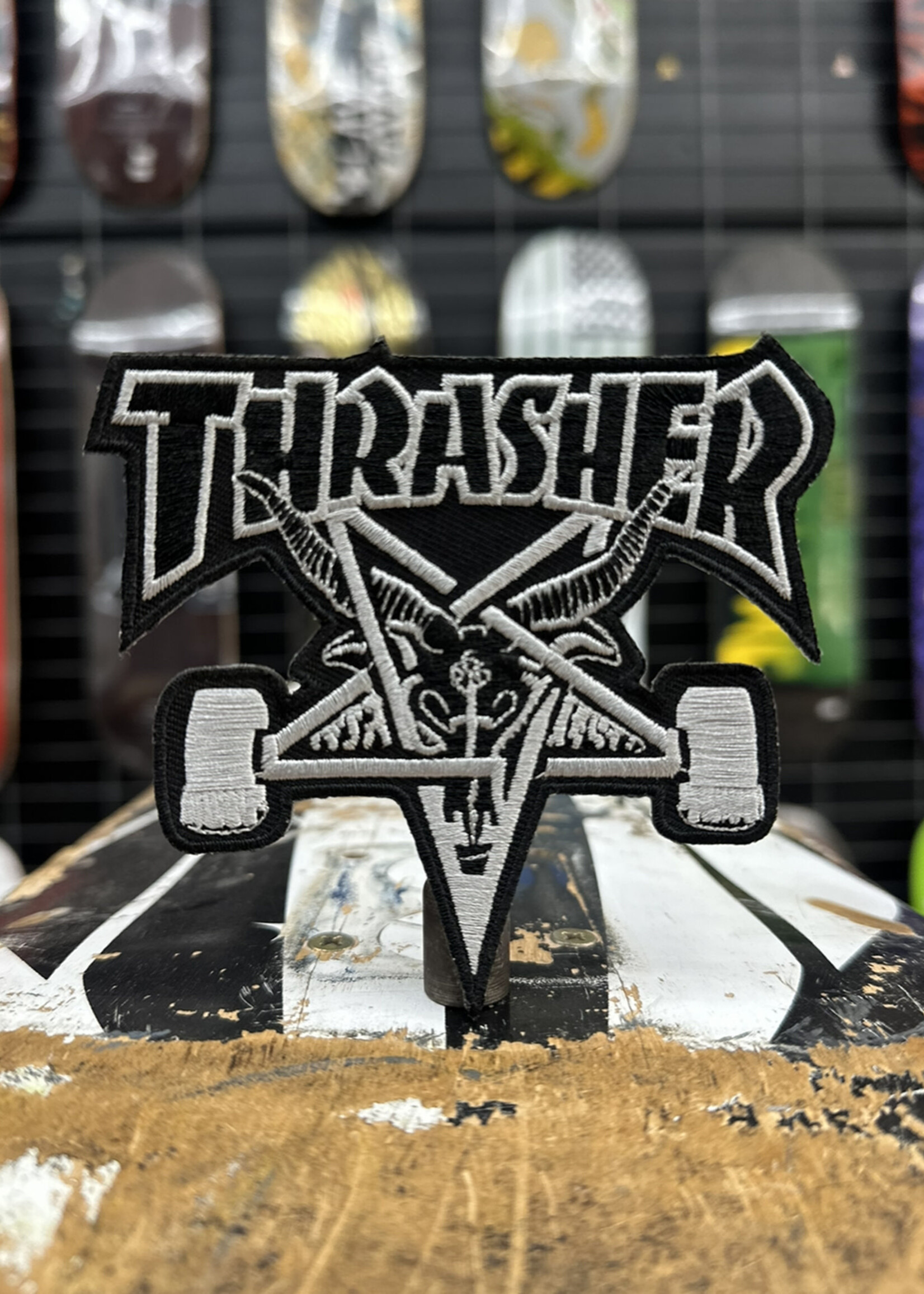 Thrasher THRASHER - Skate Goat Patch - 11cm