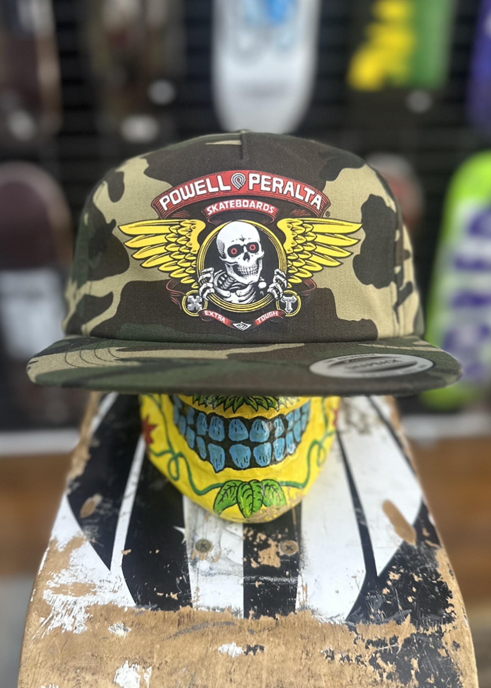 Powell Peralta POWELL PERALTA - Winged Ripper Camo Snapback Cap