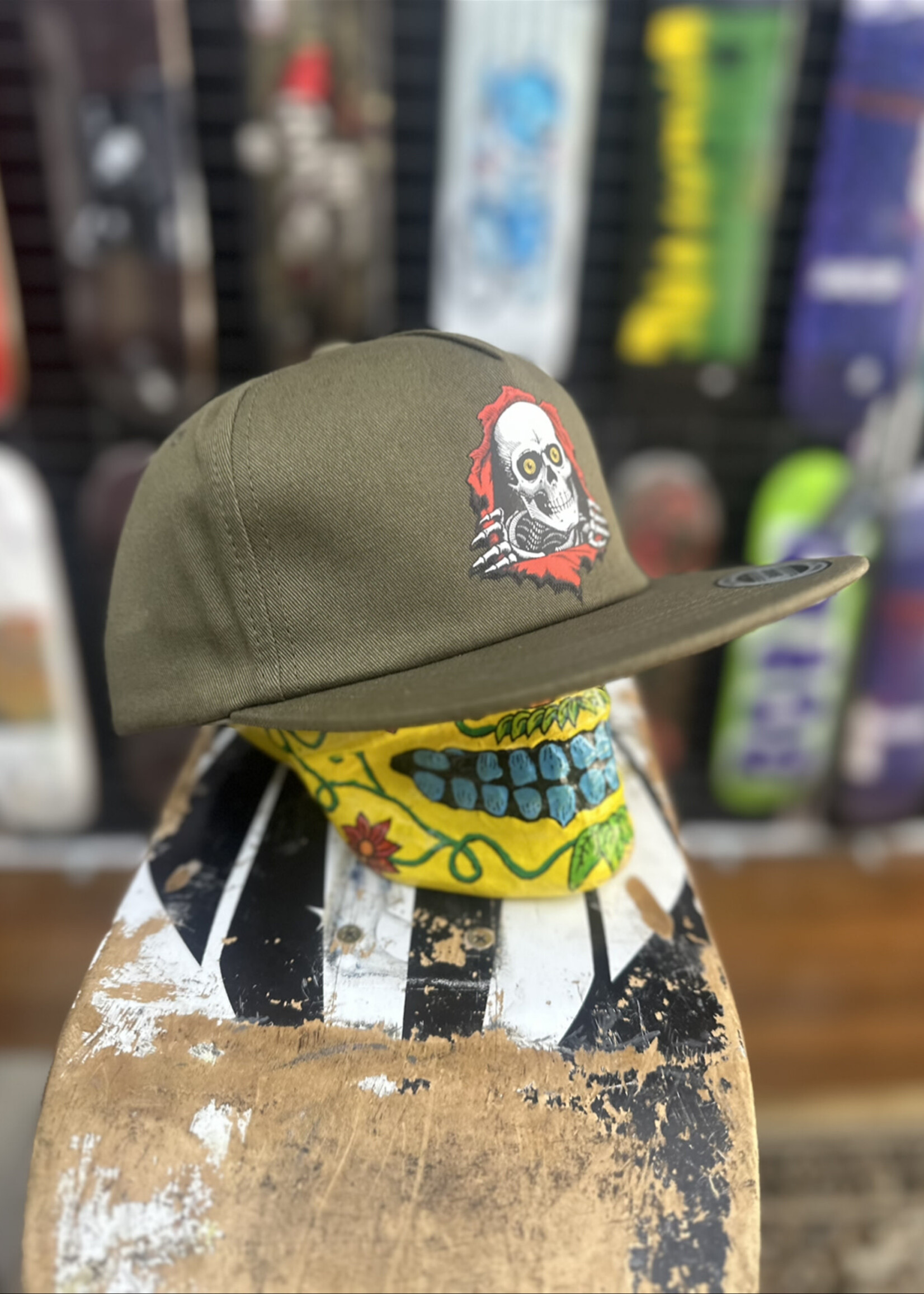Powell Peralta POWELL PERALTA - Ripper Military Green Snapback Cap