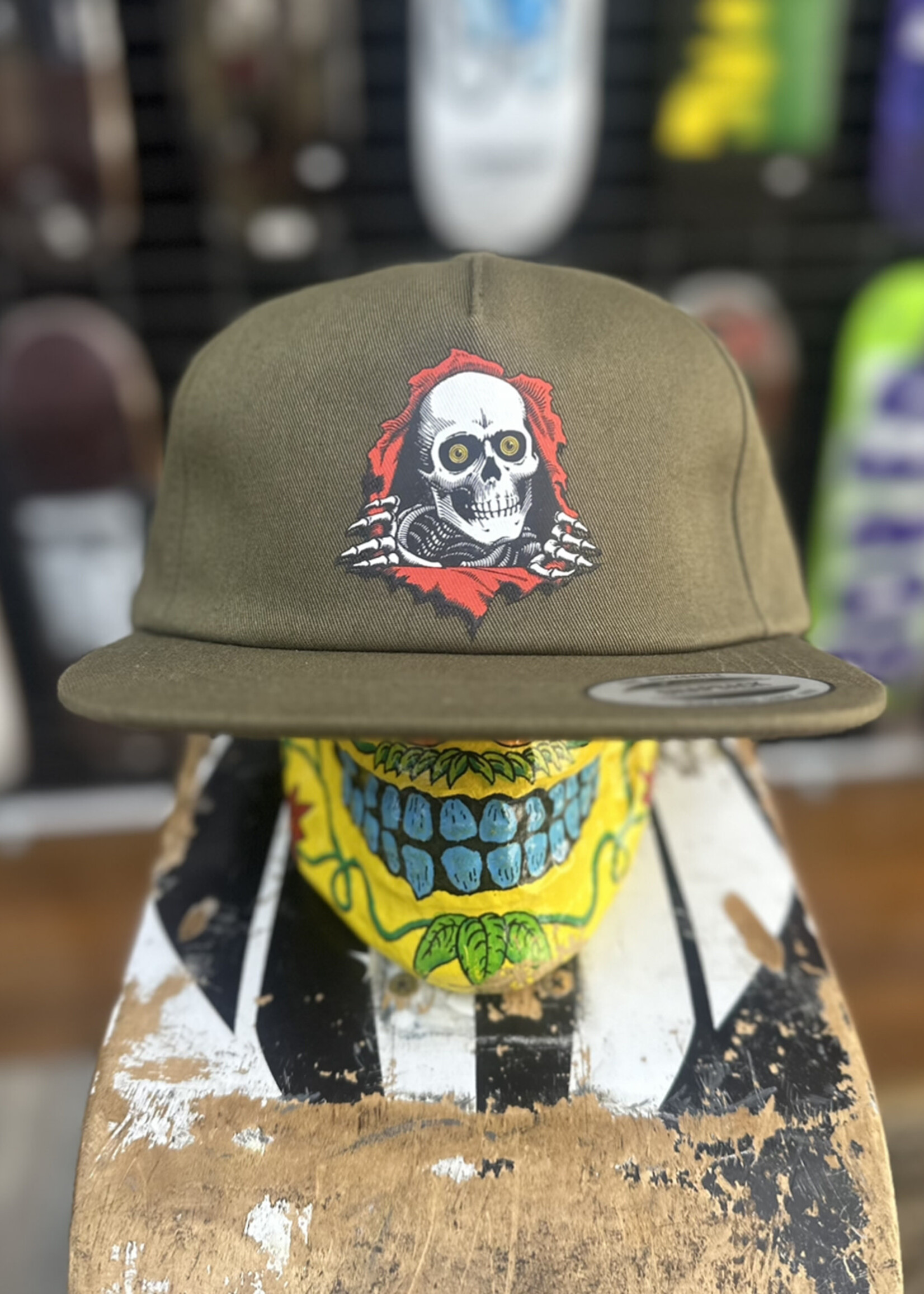 Powell Peralta POWELL PERALTA - Ripper Military Green Snapback Cap