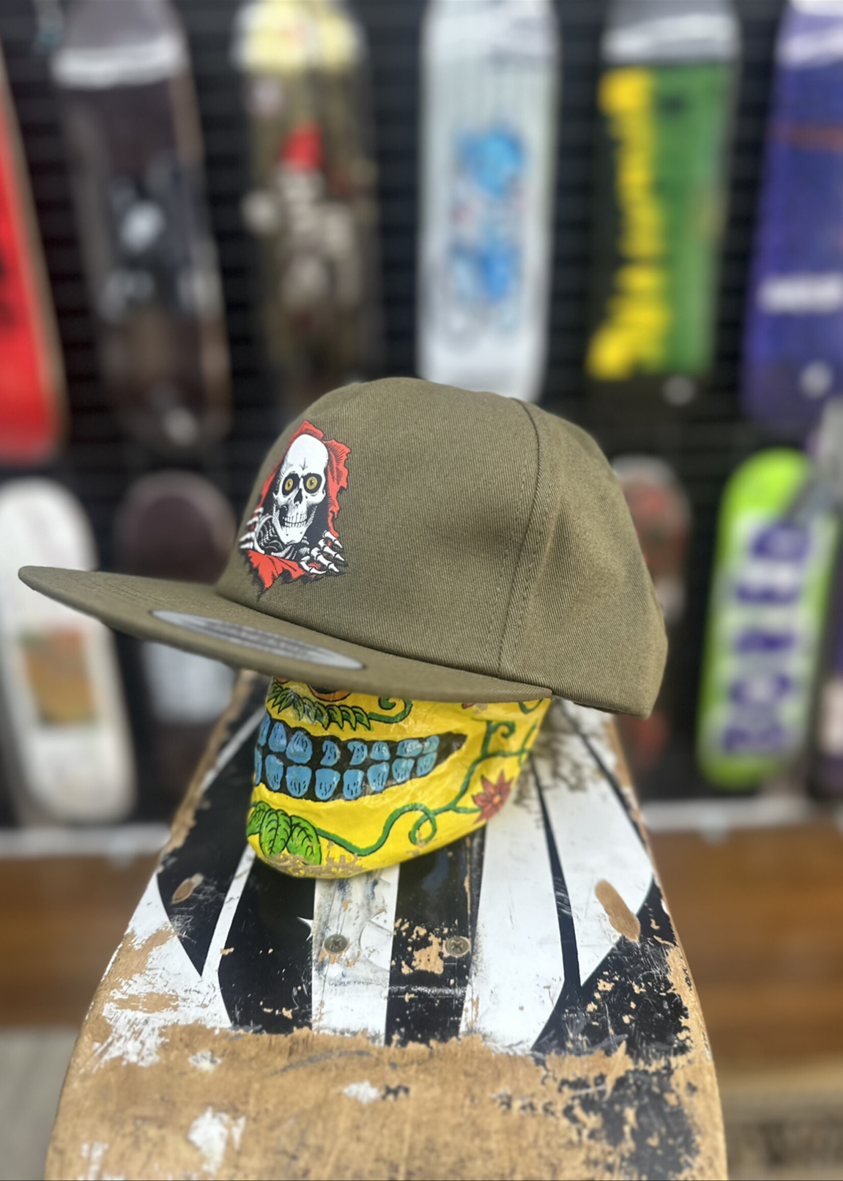 Powell Peralta POWELL PERALTA - Ripper Military Green Snapback Cap